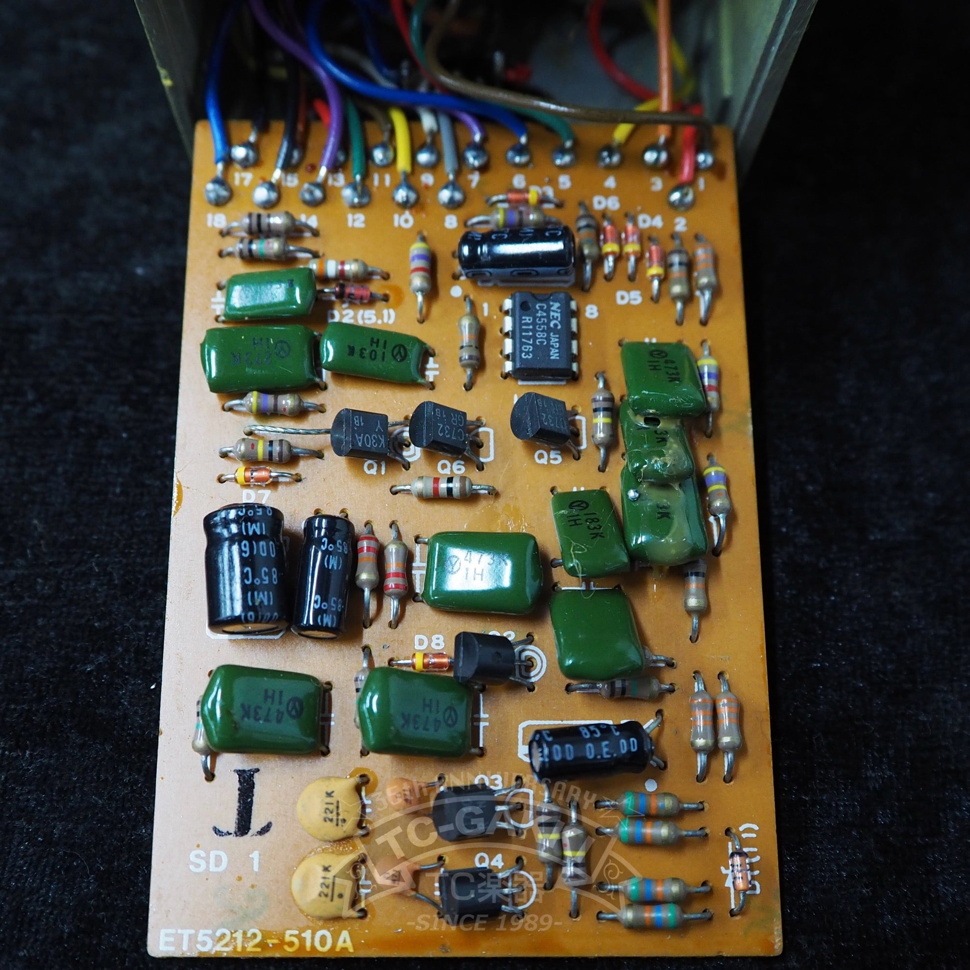 SD-1 SUPER Over Drive (JAPAN/NEC C4558C)