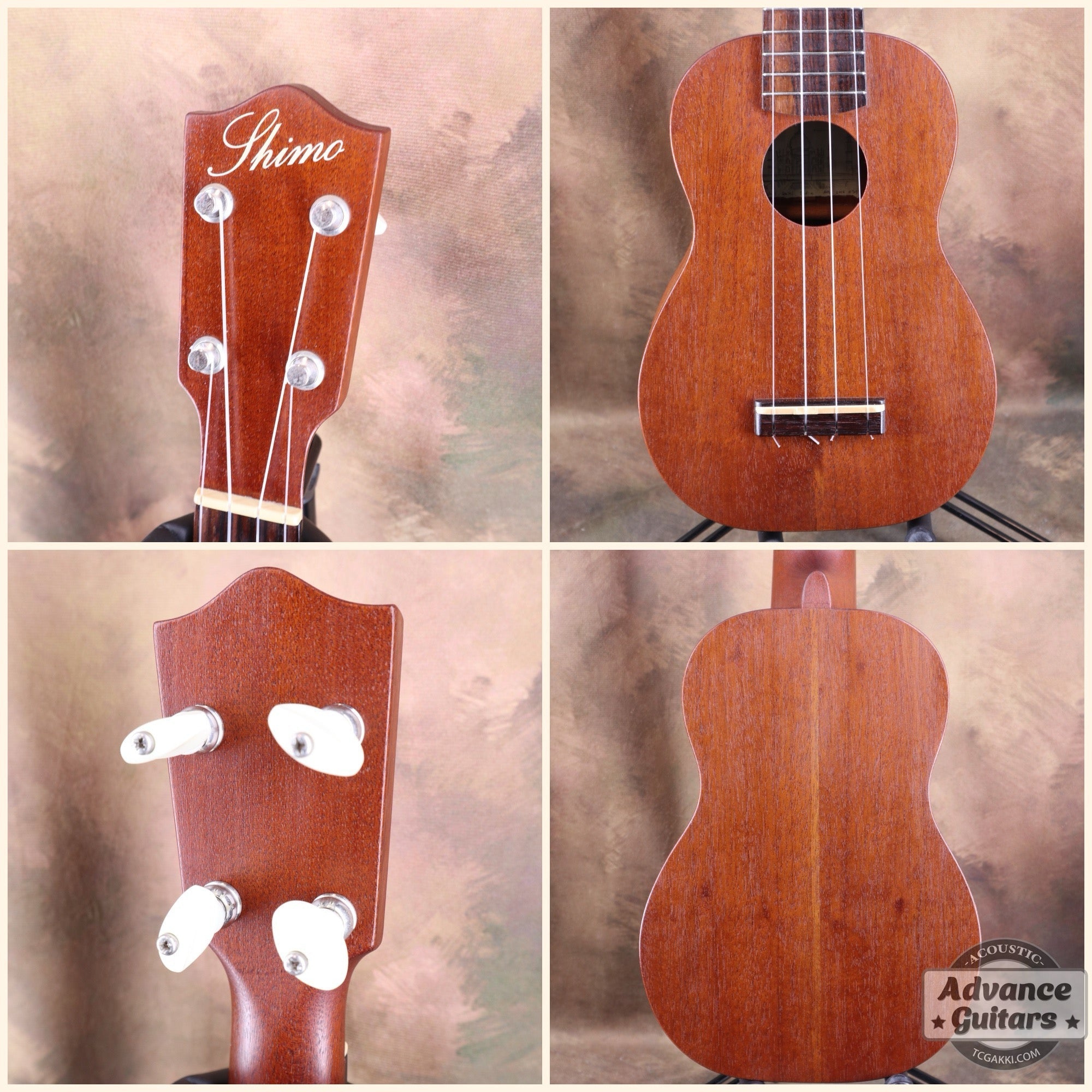 Shimo Guitars 2016年製 Soprano Ukulele - TC楽器 - TCGAKKI