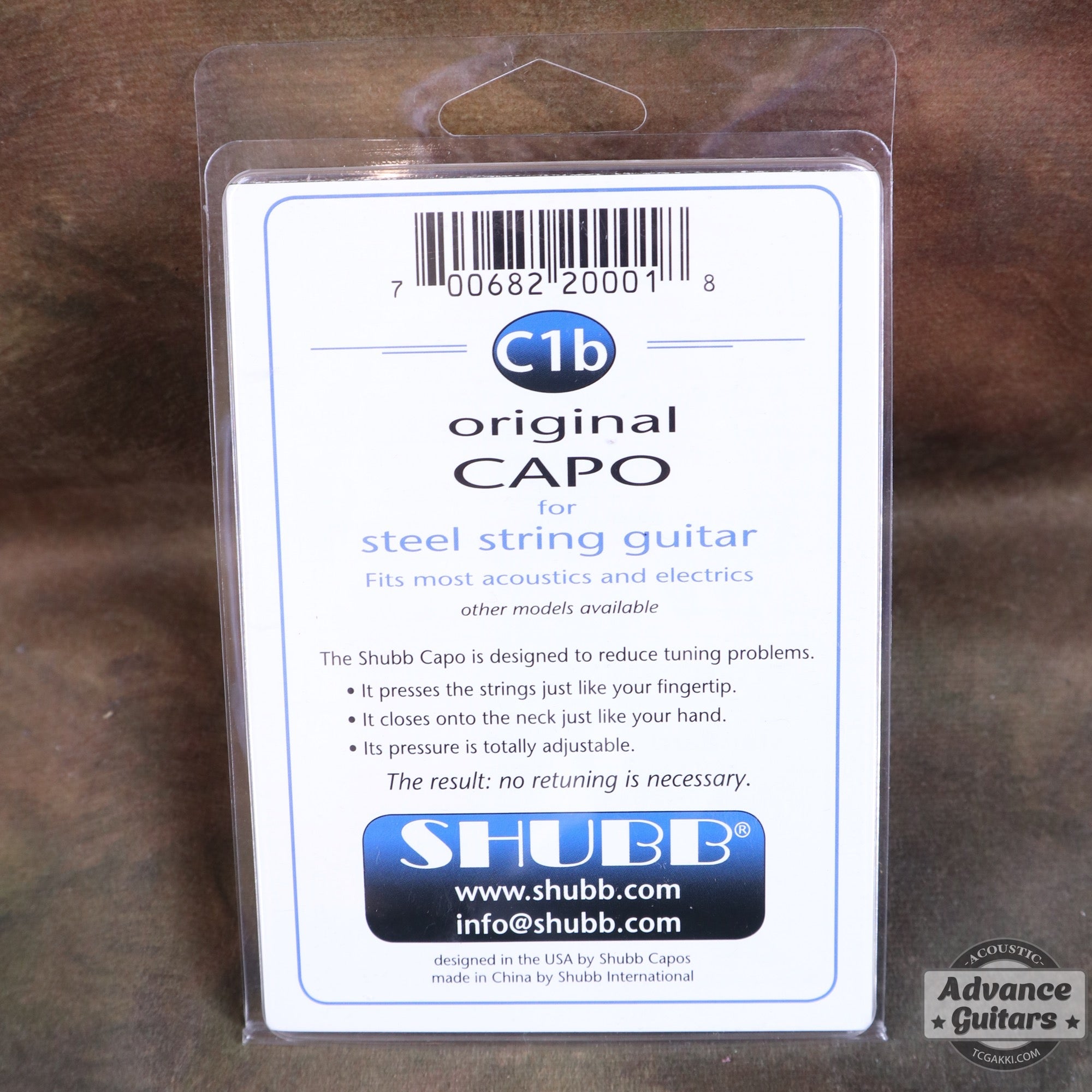 SHUBB C1b【アコギ用カポタスト】 - TC楽器 - TCGAKKI