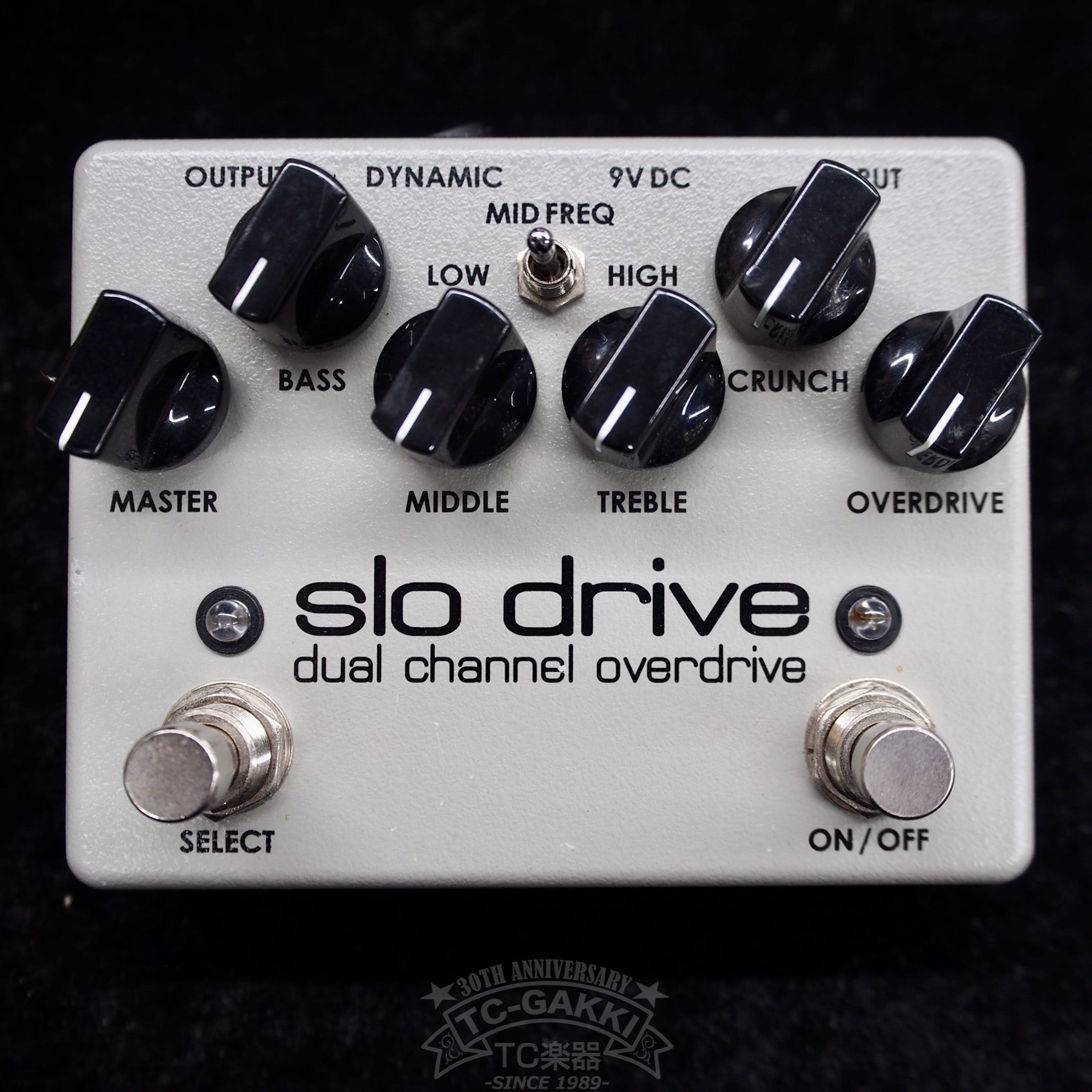 slo drive dual channel overdrive - TC楽器 - TCGAKKI