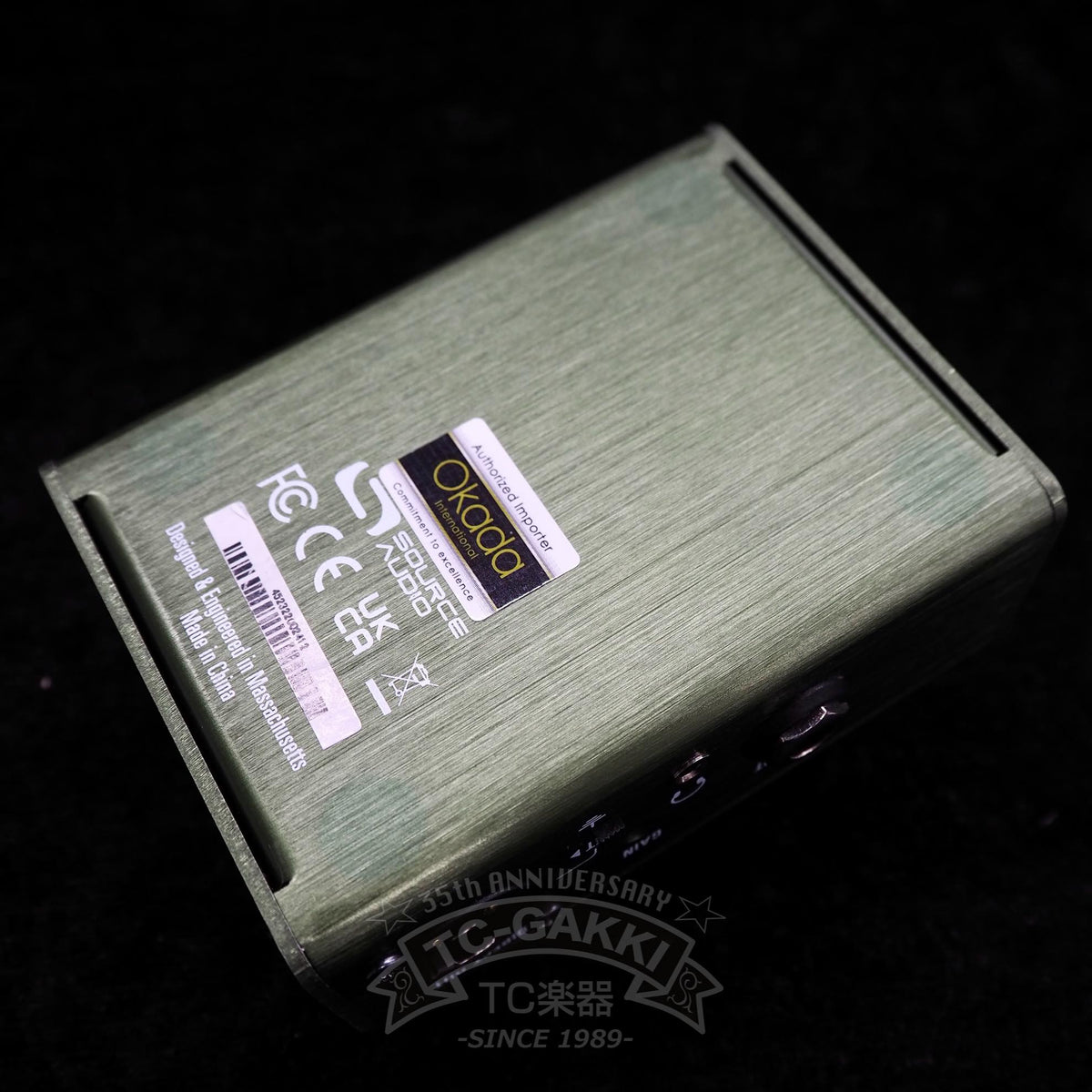 SOURCE AUDIO SA272 ZIO ANALOG BASS PREAMP + DI - TC楽器 - TCGAKKI