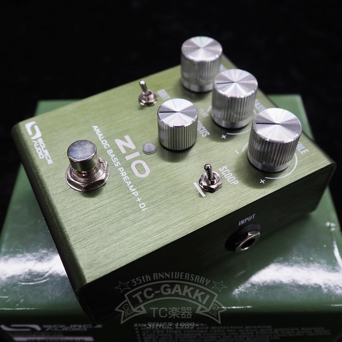 SOURCE AUDIO SA272 ZIO ANALOG BASS PREAMP + DI - TC楽器 - TCGAKKI