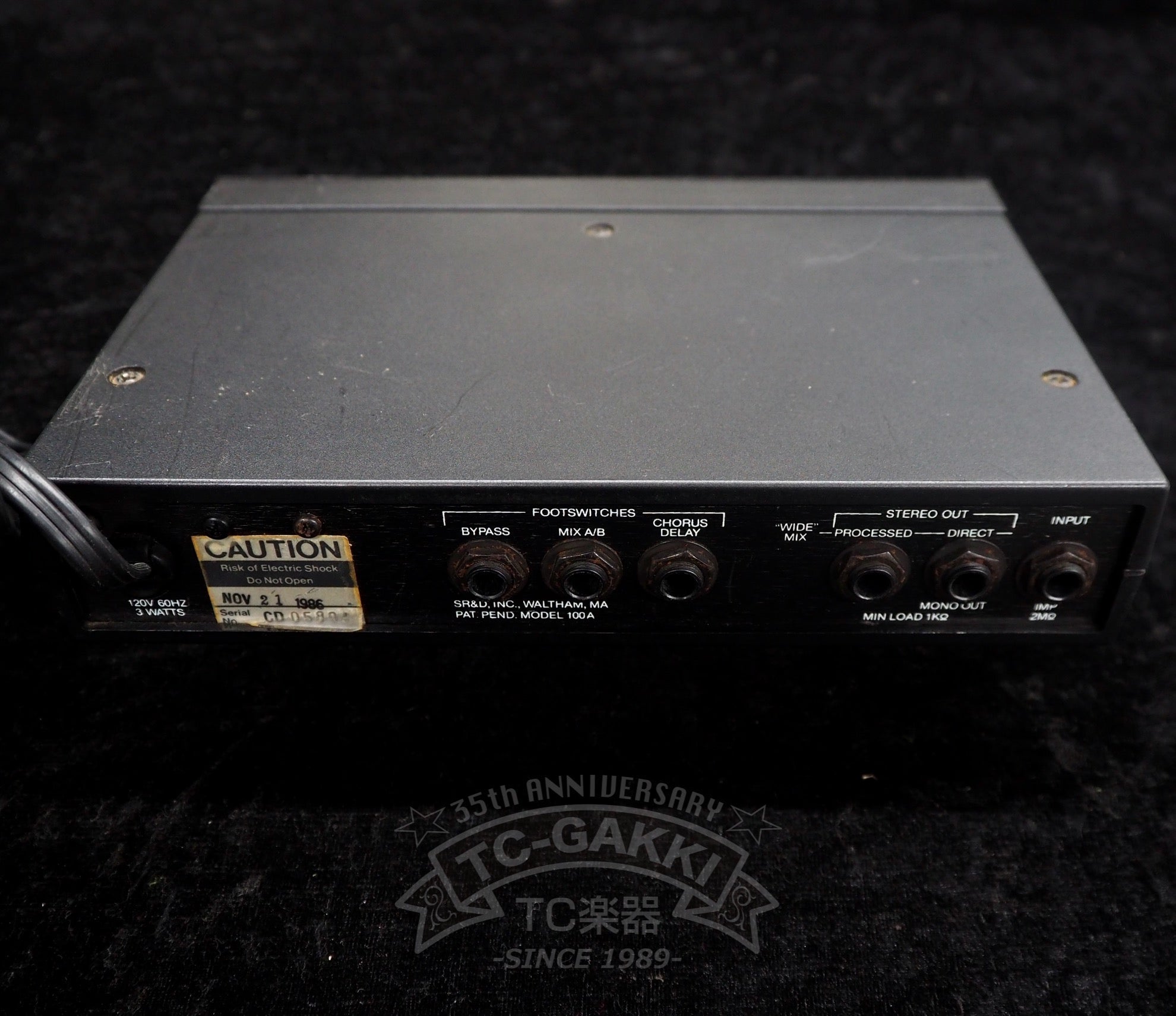 STEREO CHORUS / DELAY MODEL 100A - TC楽器 - TCGAKKI
