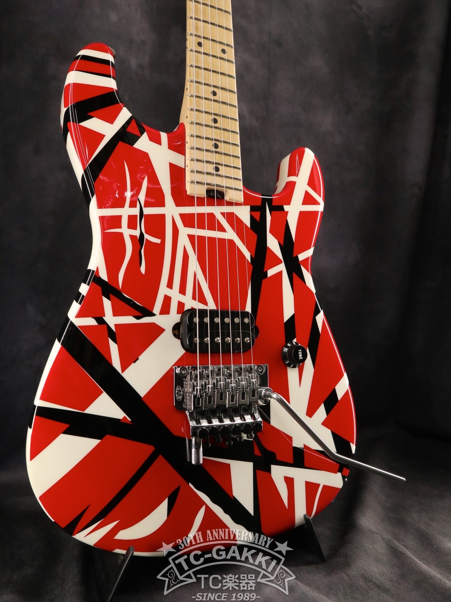 Striped Red with Black Stripes - TC楽器 - TCGAKKI