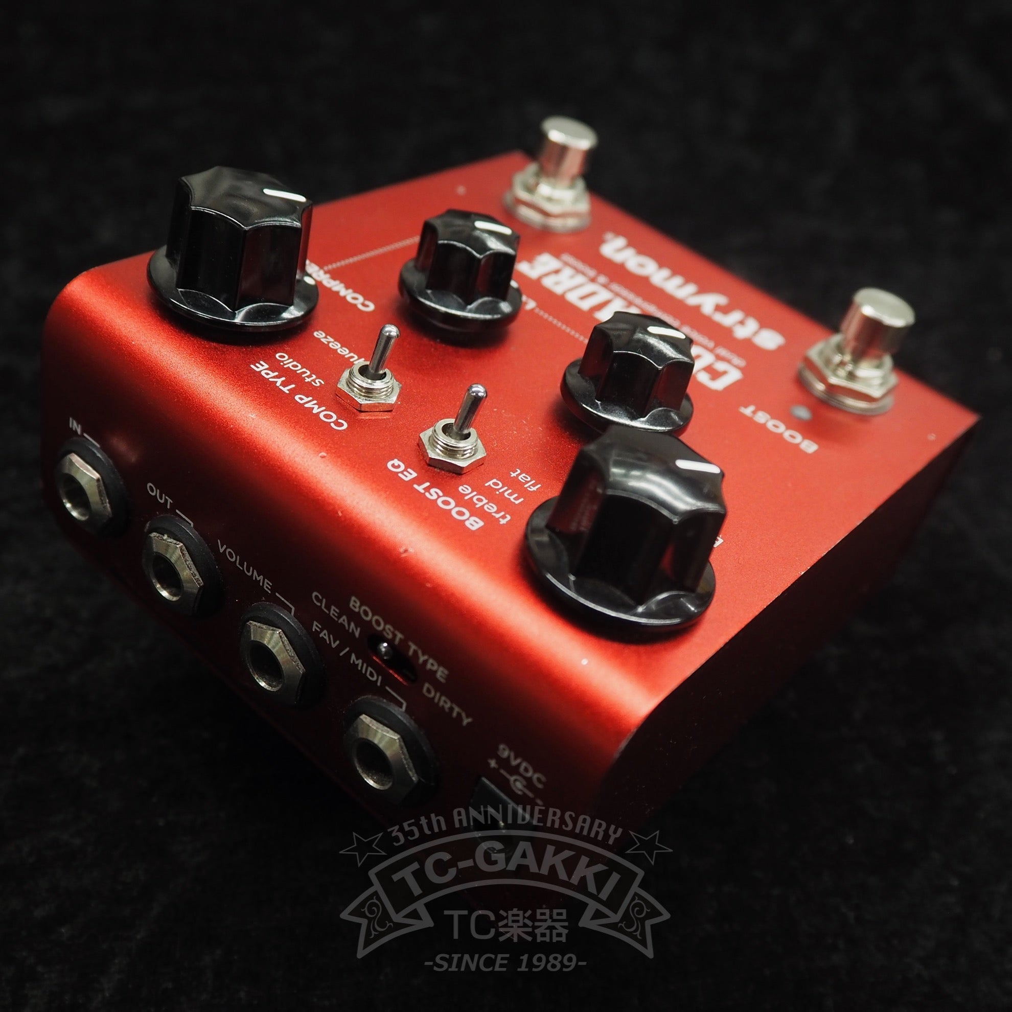 strymon COMPADRE dual voice compressor & boost - TC楽器 - TCGAKKI