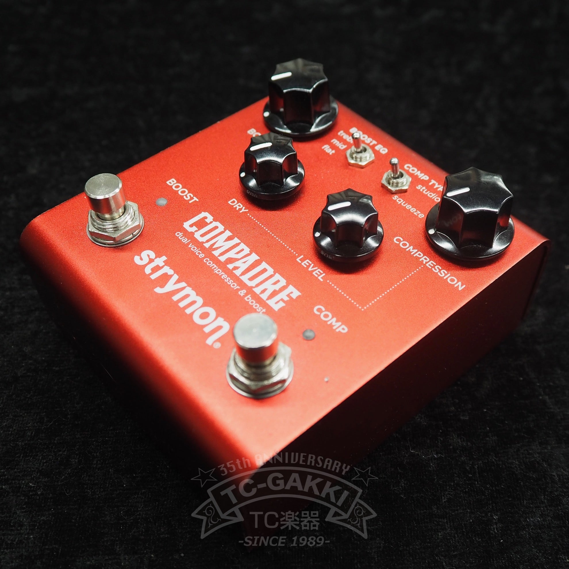 strymon COMPADRE dual voice compressor & boost - TC楽器 - TCGAKKI