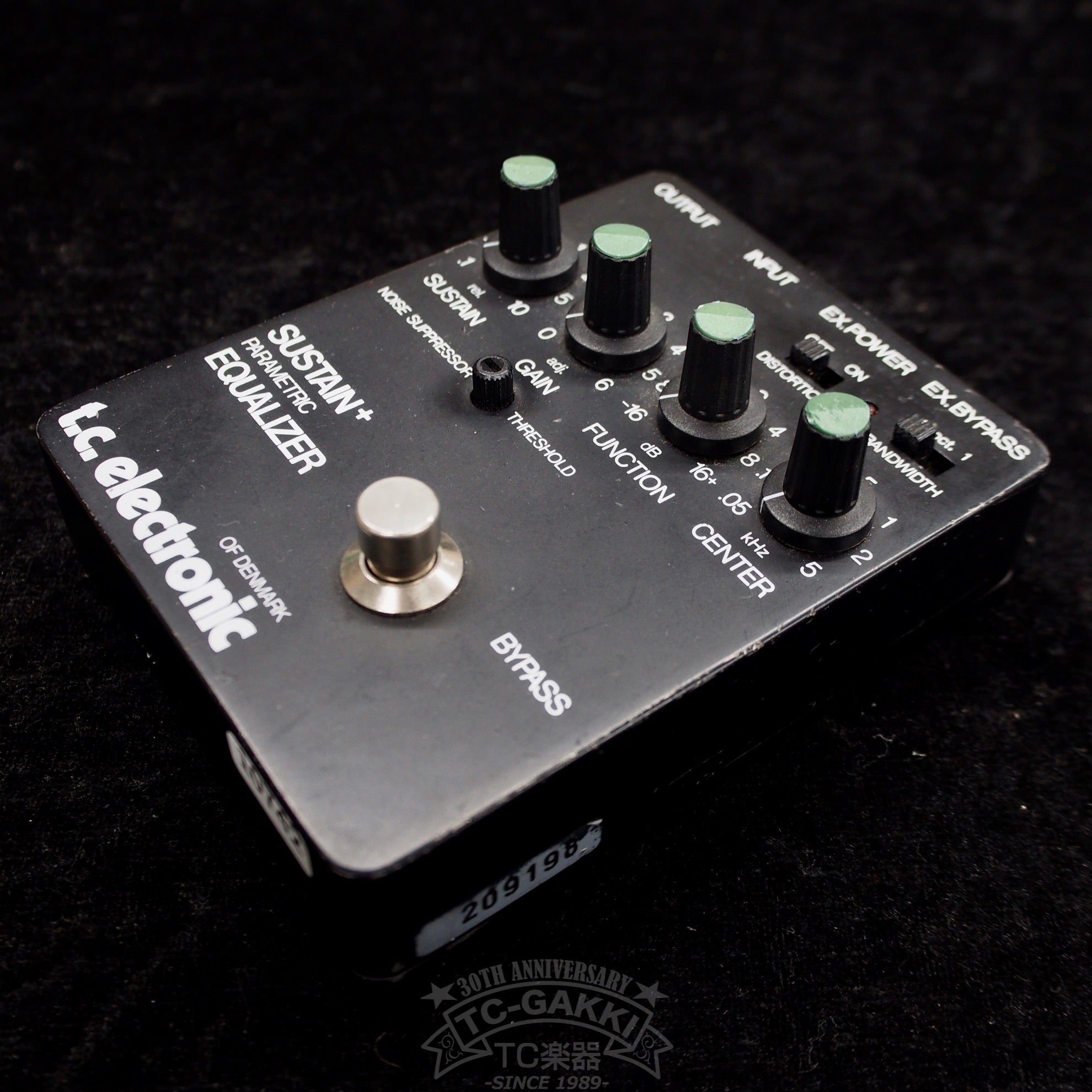 SUSTAIN+ PARAMETRIC EQUALIZER (SPE) - TC楽器 - TCGAKKI