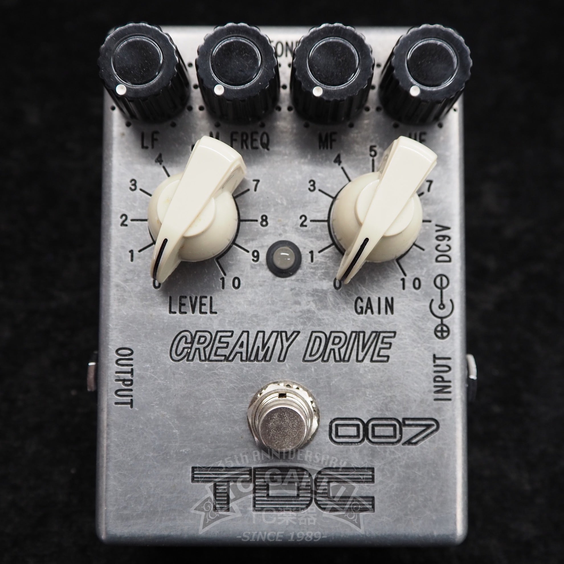 TDC CREAMY DRIVE 007 ギターエフェクター　中古品 TDC-007 CREAMY DRIVE