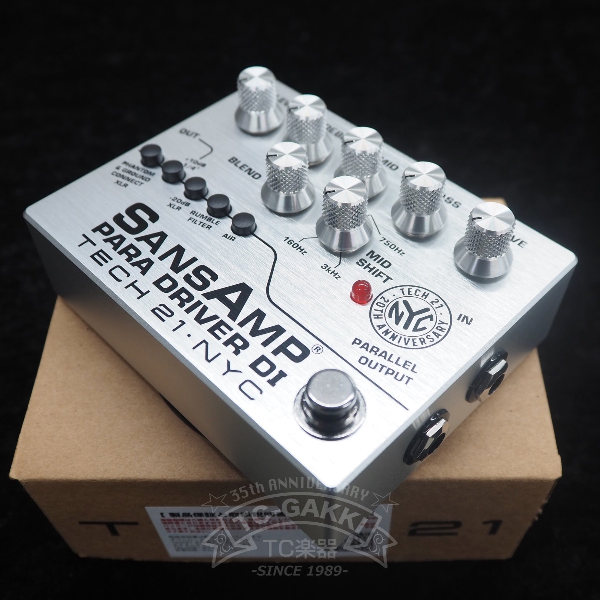 Tech 21 SANSAMP PARA DRIVER DI (V2) 20TH ANNIVERSARY Limited Edition