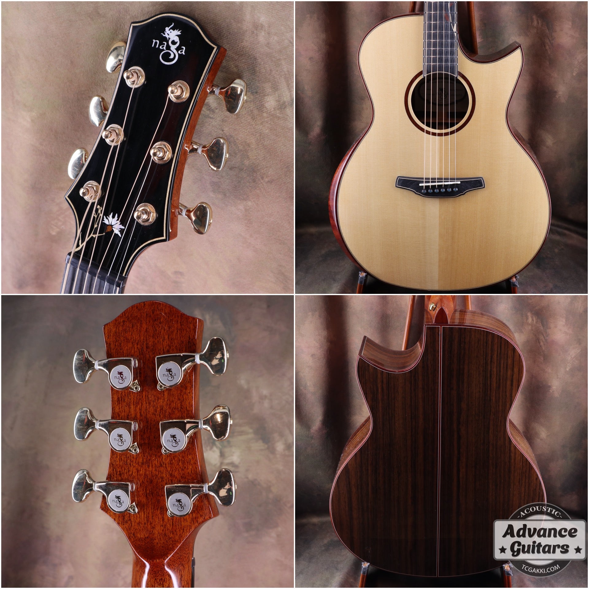 Naga Guitars 2020s S-80GAC
