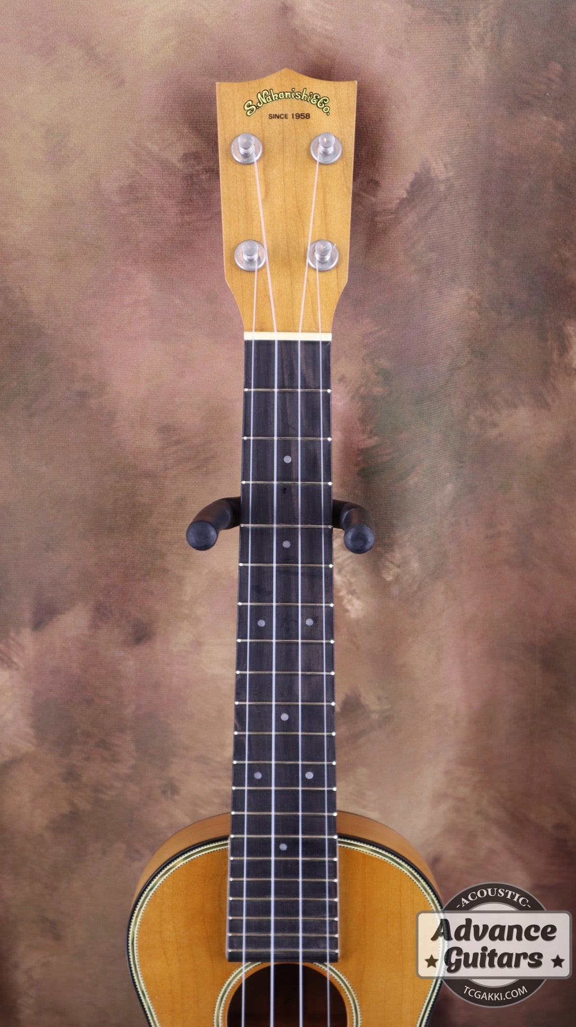 Nakanishi Soprano Ukulele Long Neck