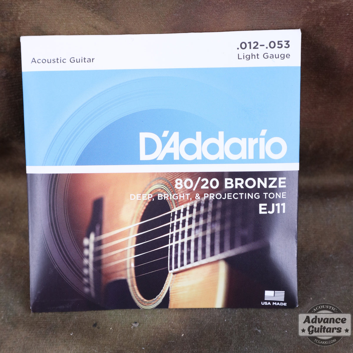 D'Addario / 80/20 Bronze Light  EJ11