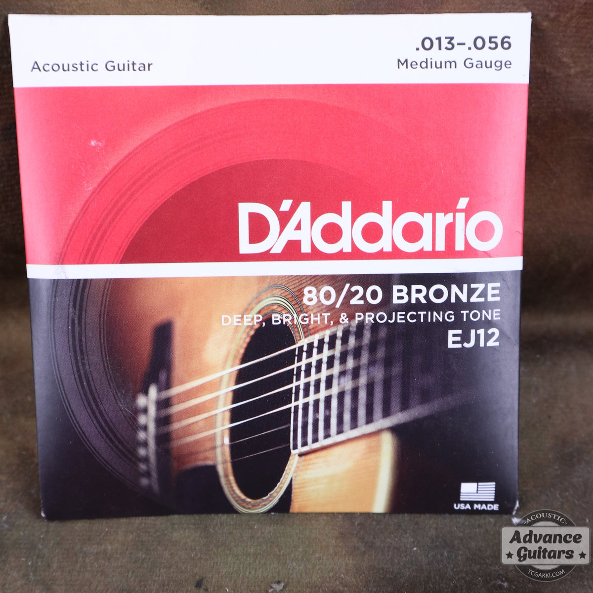 D'Addario / 80/20 Bronze Medium EJ12