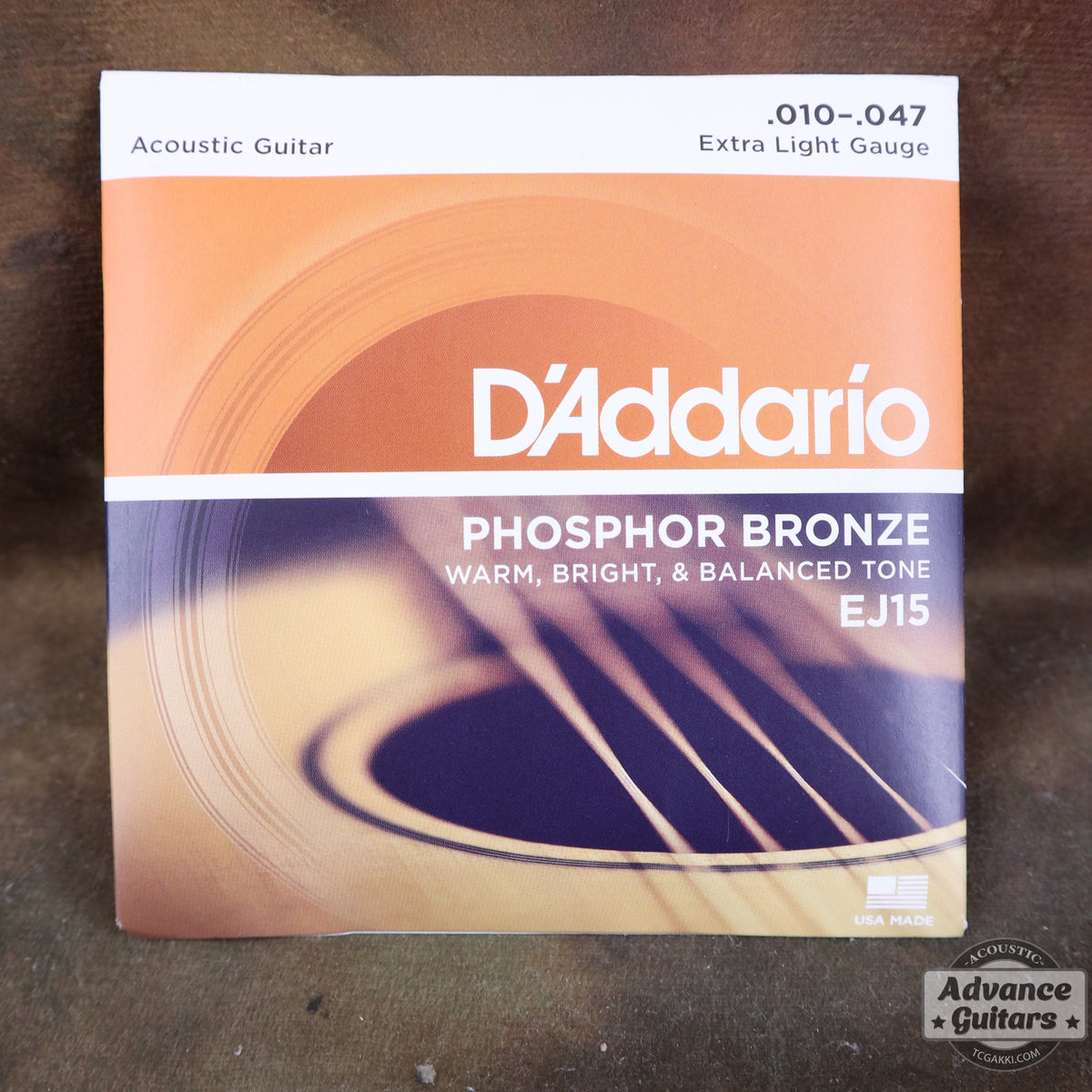 D'Addario / Phosphor Bronze Extra Light EJ15