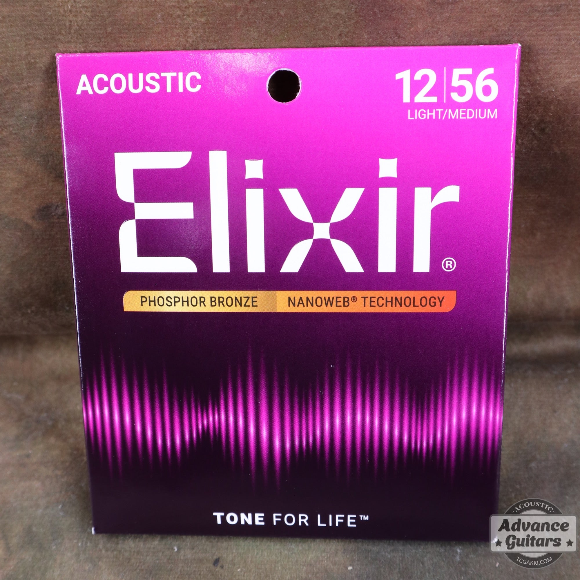 Elixir / NANOWEB Phosphor Bronze Light/Medium #16077
