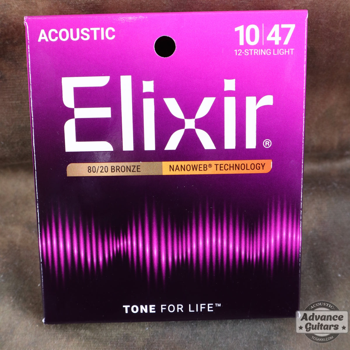 Elixir / NANOWEB Bronze Light #11152【12弦ギター用】
