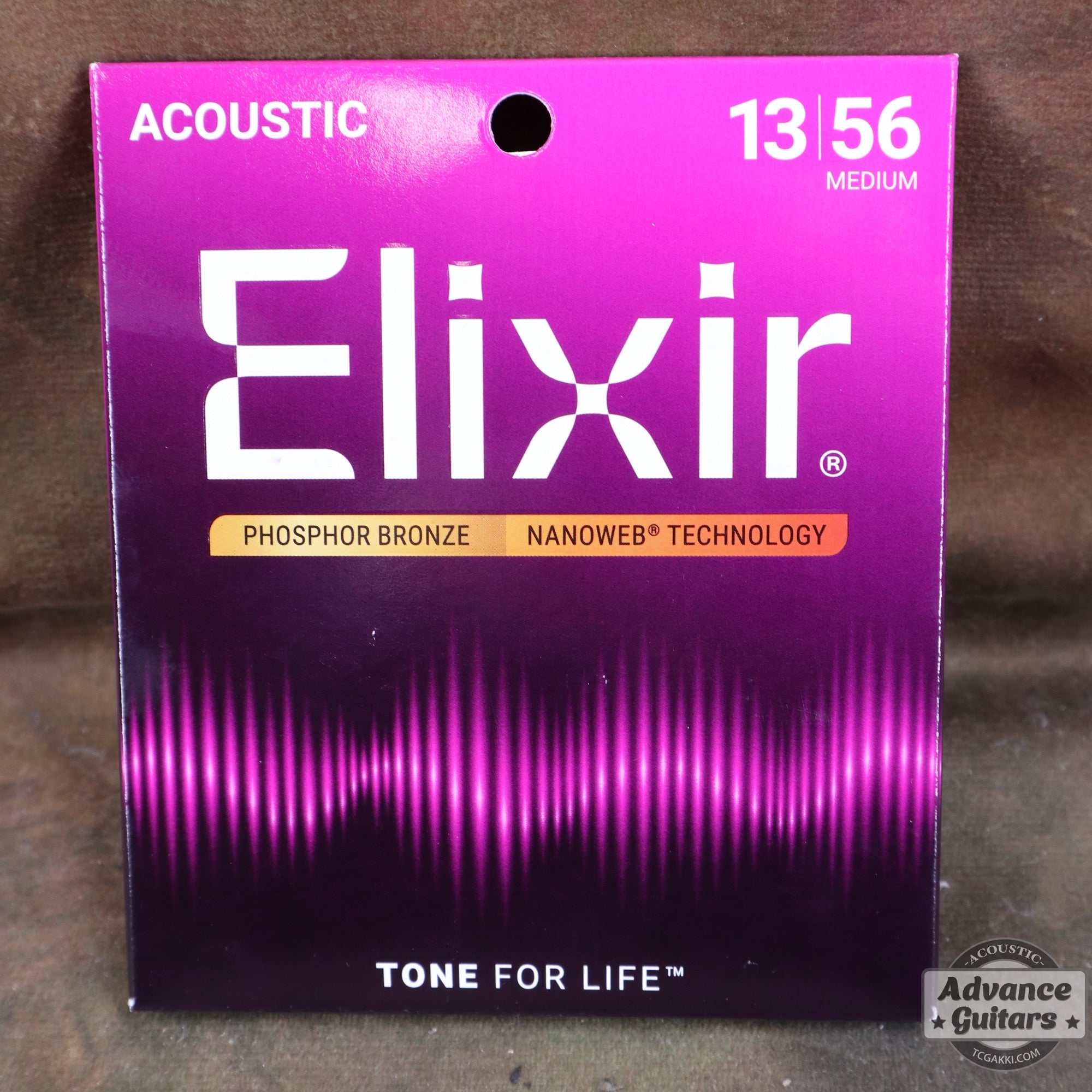 Elixir / NANOWEB Phosphor Bronze Medium #16102