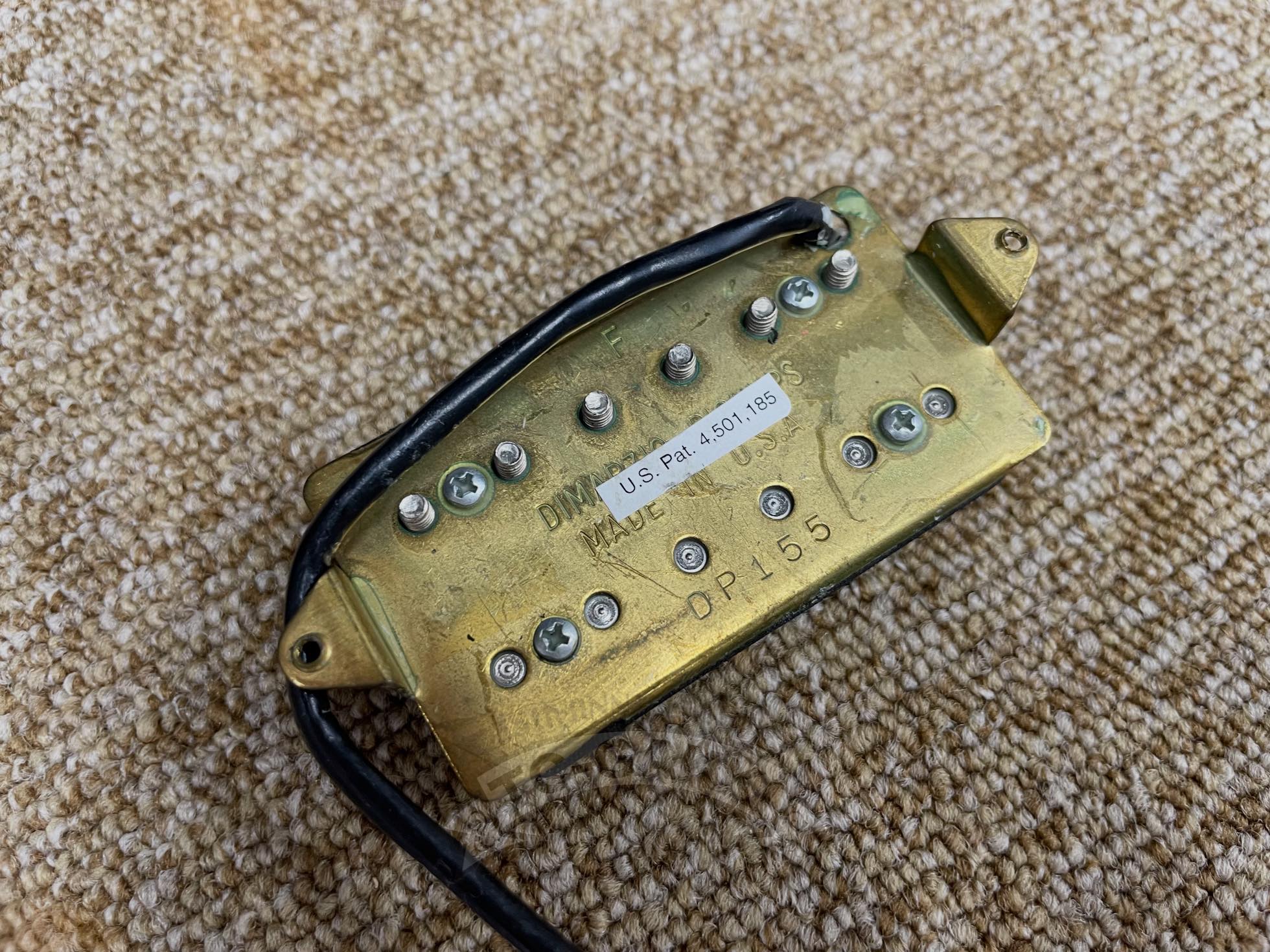 DiMarzio DP155 F-SPACE BLACK TONE ZONE