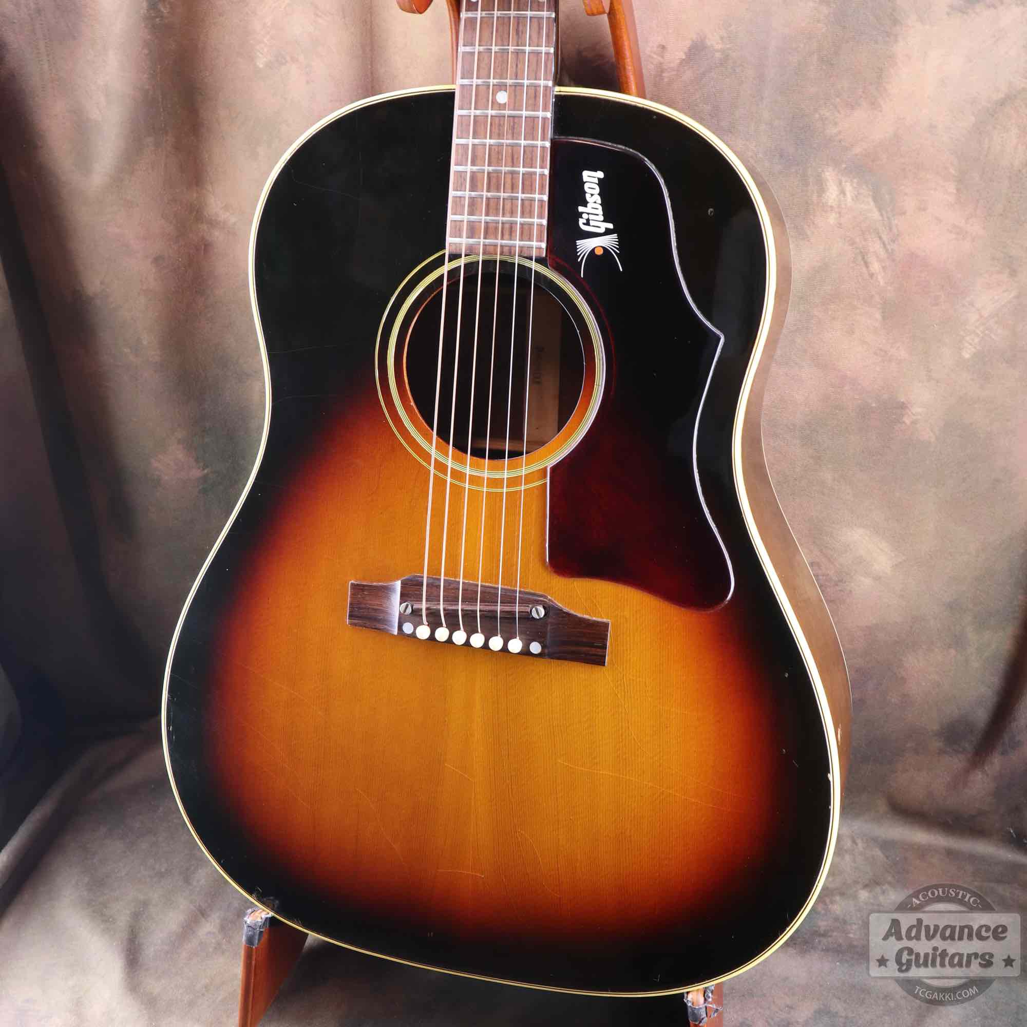 Gibson 1968年製 J-45 Tobacco Sunburst Logo P.G [Shipping Free〜8/31]