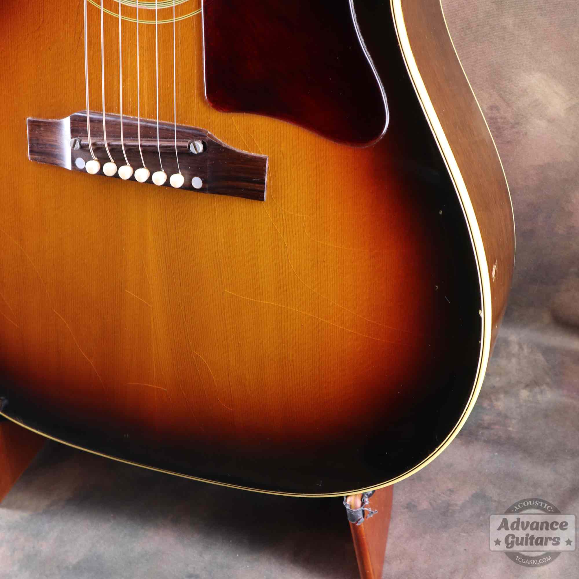 Gibson 1968年製 J-45 Tobacco Sunburst Logo P.G [Shipping Free〜8/31]