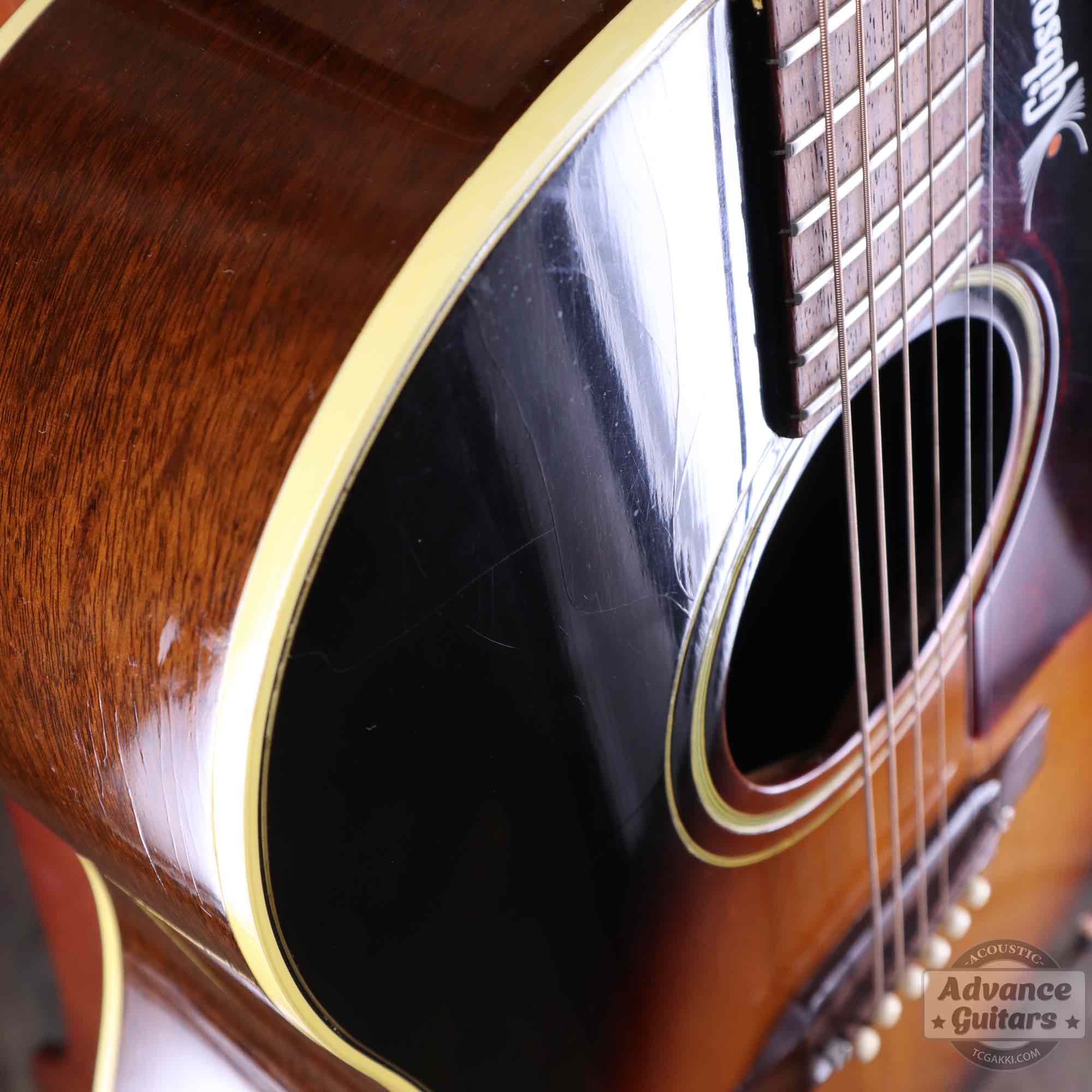 Gibson 1968年製 J-45 Tobacco Sunburst Logo P.G [Shipping Free〜8/31]