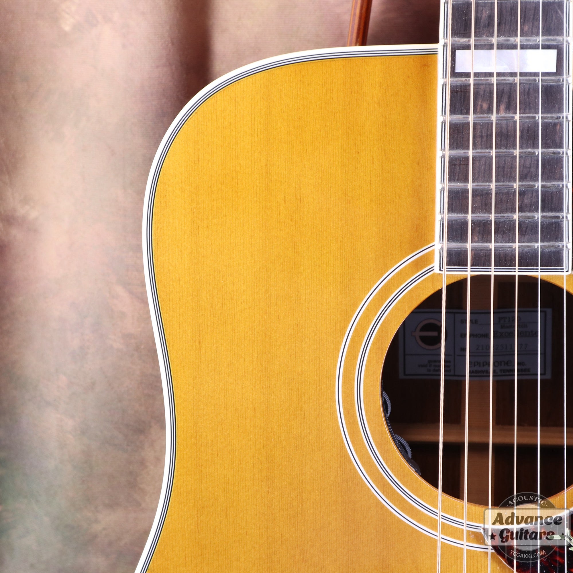 Epiphone 2021年製 FT120 Masterbilt Excellente