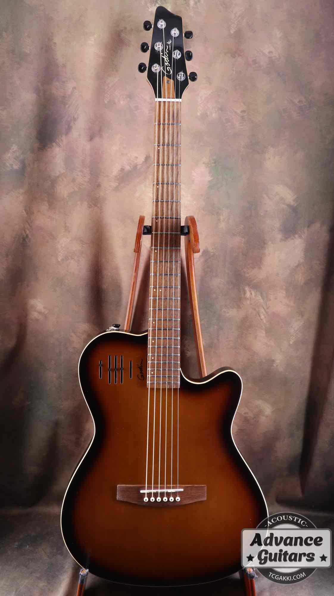 Godin 2001年製 A6 COGNAC BURST RN