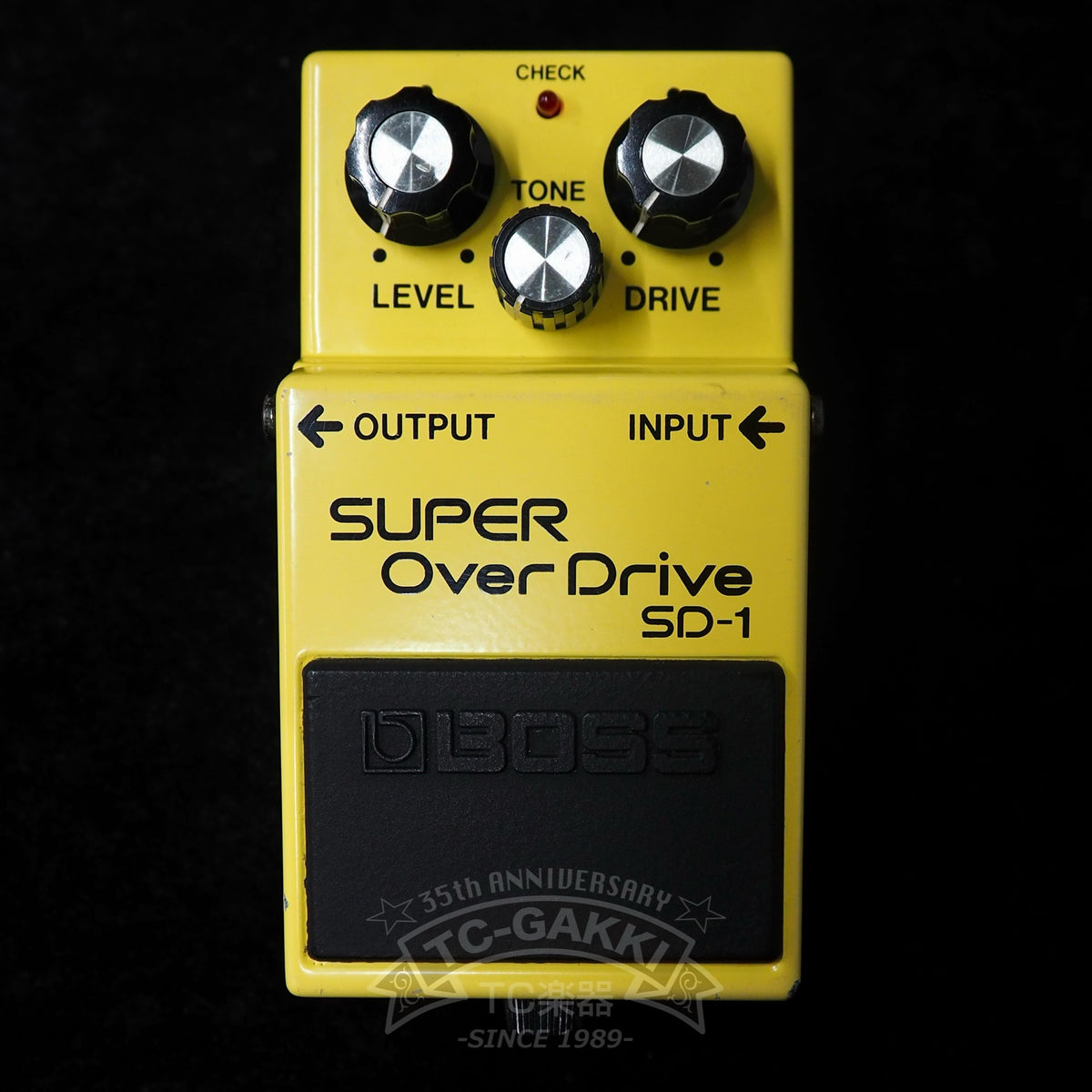 BOSS SD-1 SUPER Over Drive (JAPAN/JRC4558D)