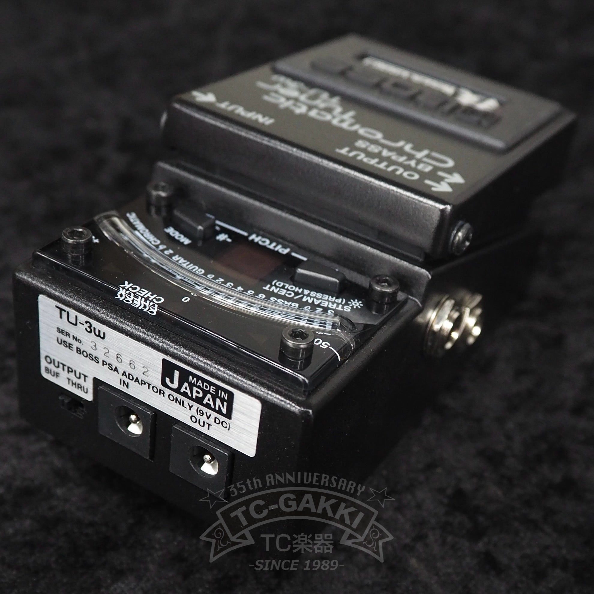 TU - 3W Chromatic Tuner(JAPAN/Silver Screw) - TC楽器 - TCGAKKI