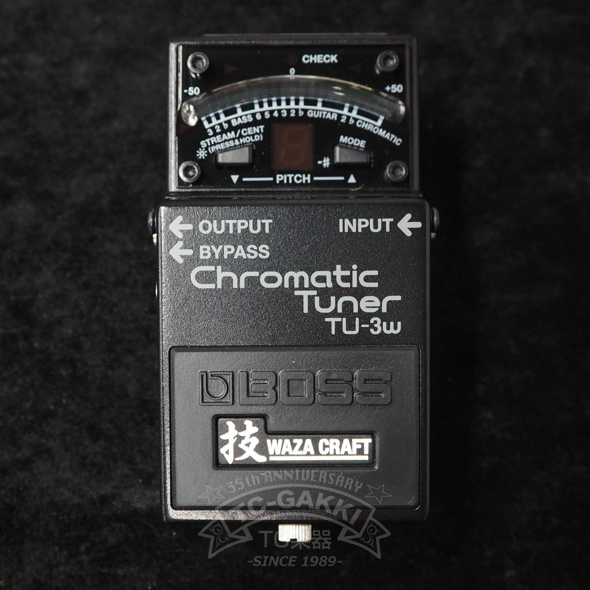 TU - 3W Chromatic Tuner(JAPAN/Silver Screw) - TC楽器 - TCGAKKI