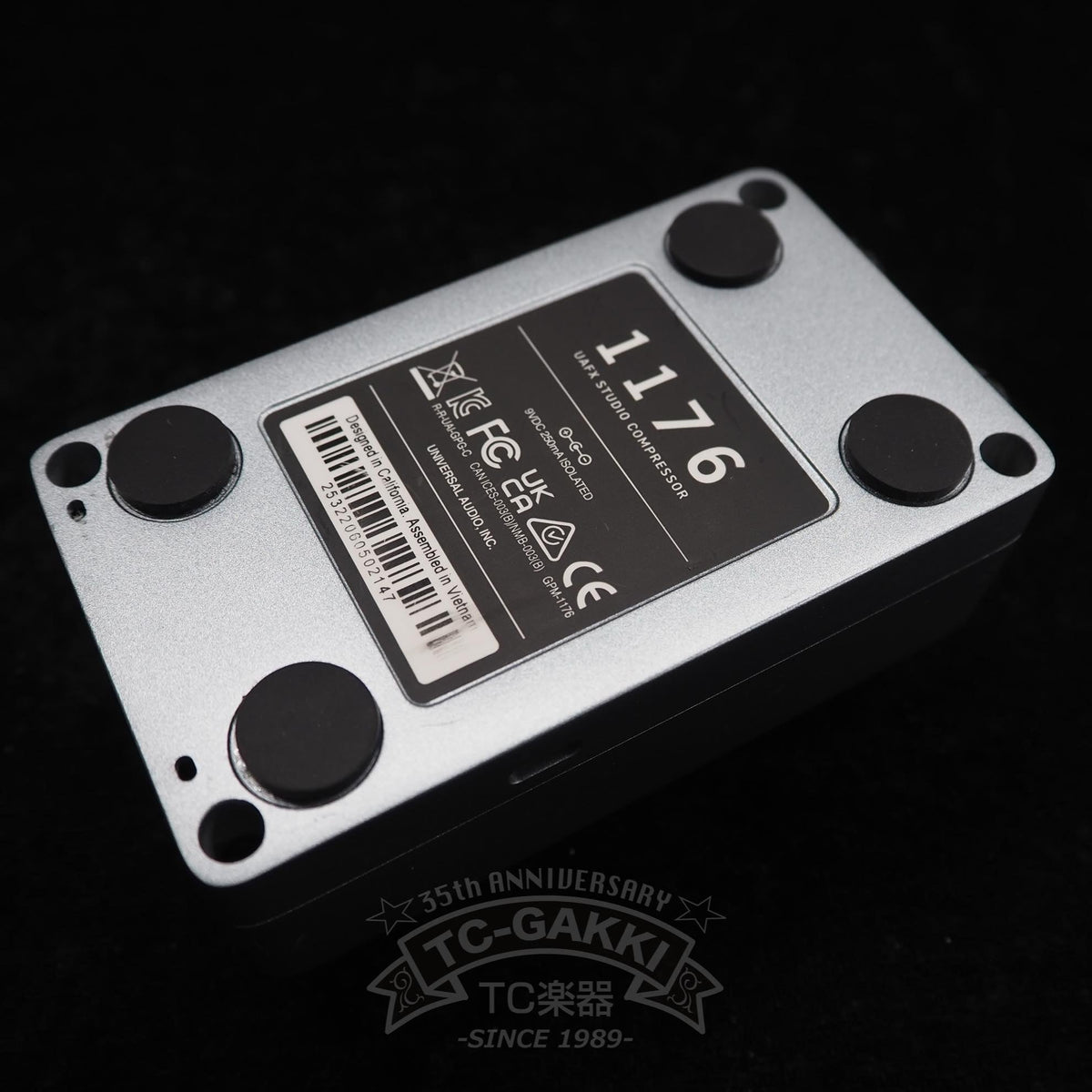 UNIVERSAL AUDIO 1176 STUDIO COMPRESSOR - TC楽器 - TCGAKKI