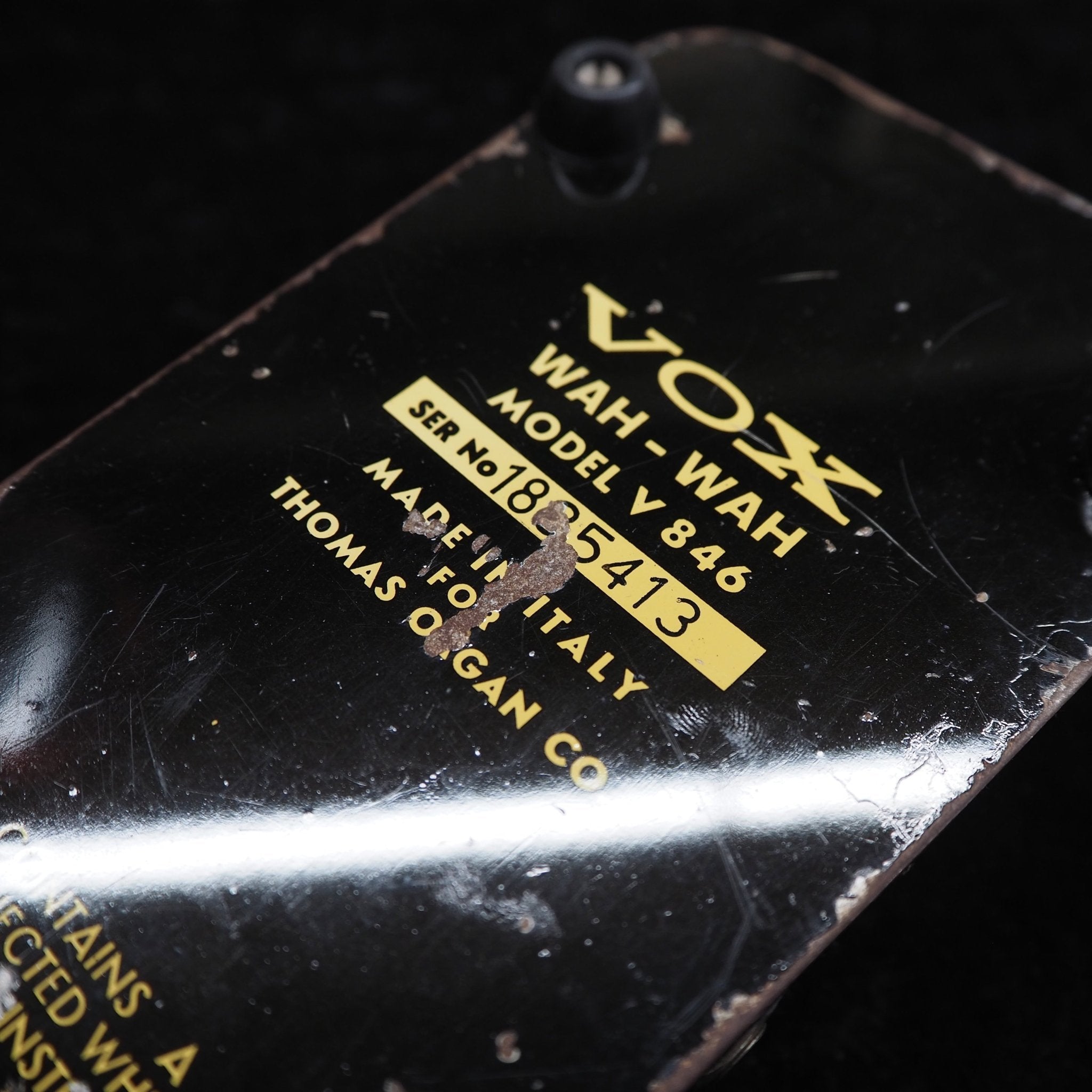 V846 WAH - WAH (MADE IN ITALY FOR THOMAS ORGAN) - TC楽器 - TCGAKKI