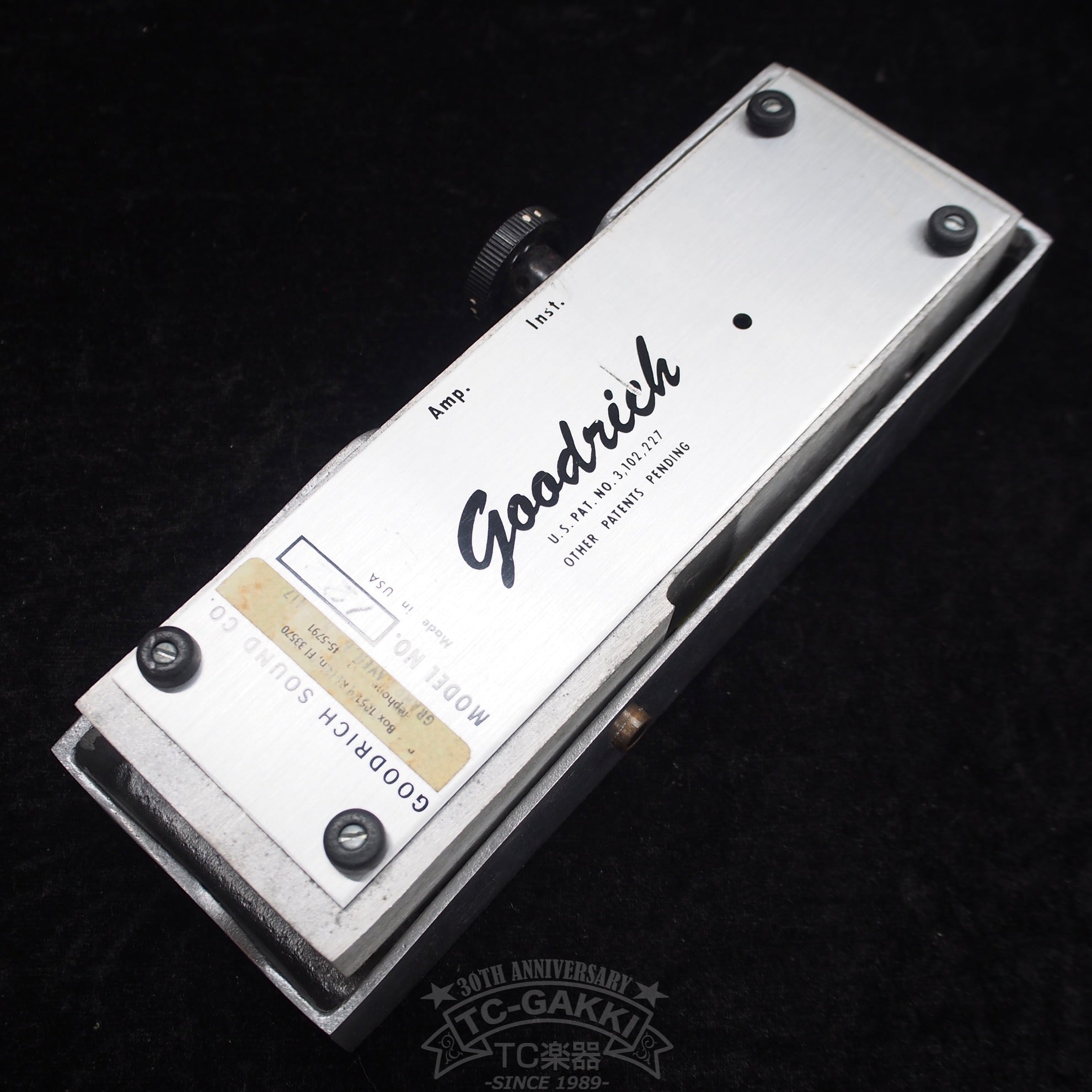 VOLUME PEDAL MODEL NO.122 - TC楽器 - TCGAKKI