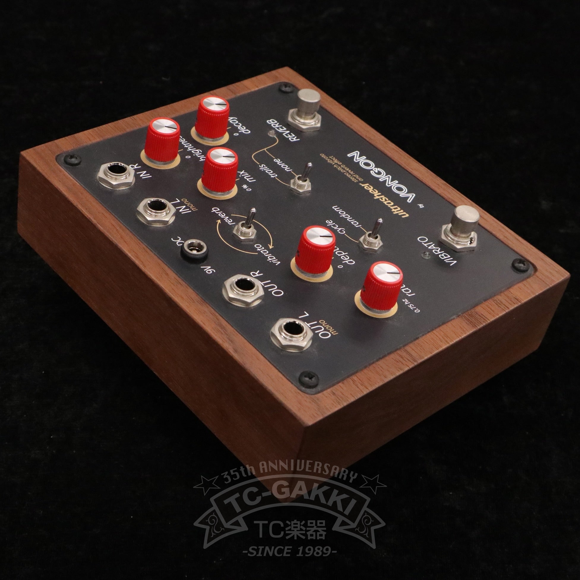 VONGON ultrasheer stereo pitch vibrato and reverb effect - TC楽器 - TCGAKKI