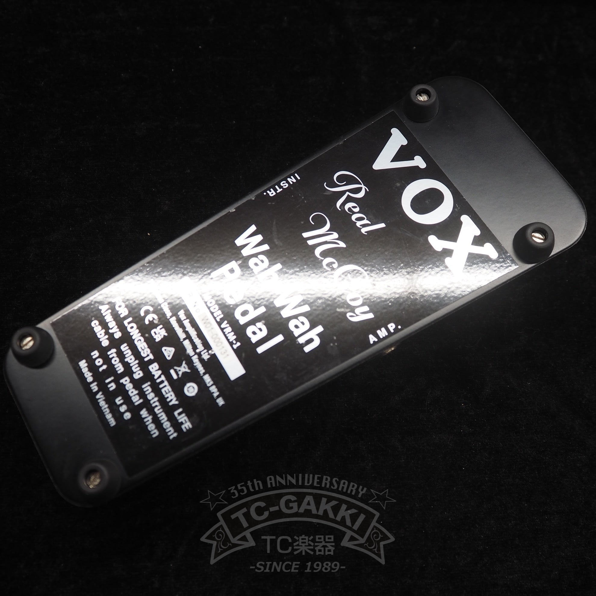 VOX VRM - 1 Real McCoy Wah - Wah Pedal - TC楽器 - TCGAKKI