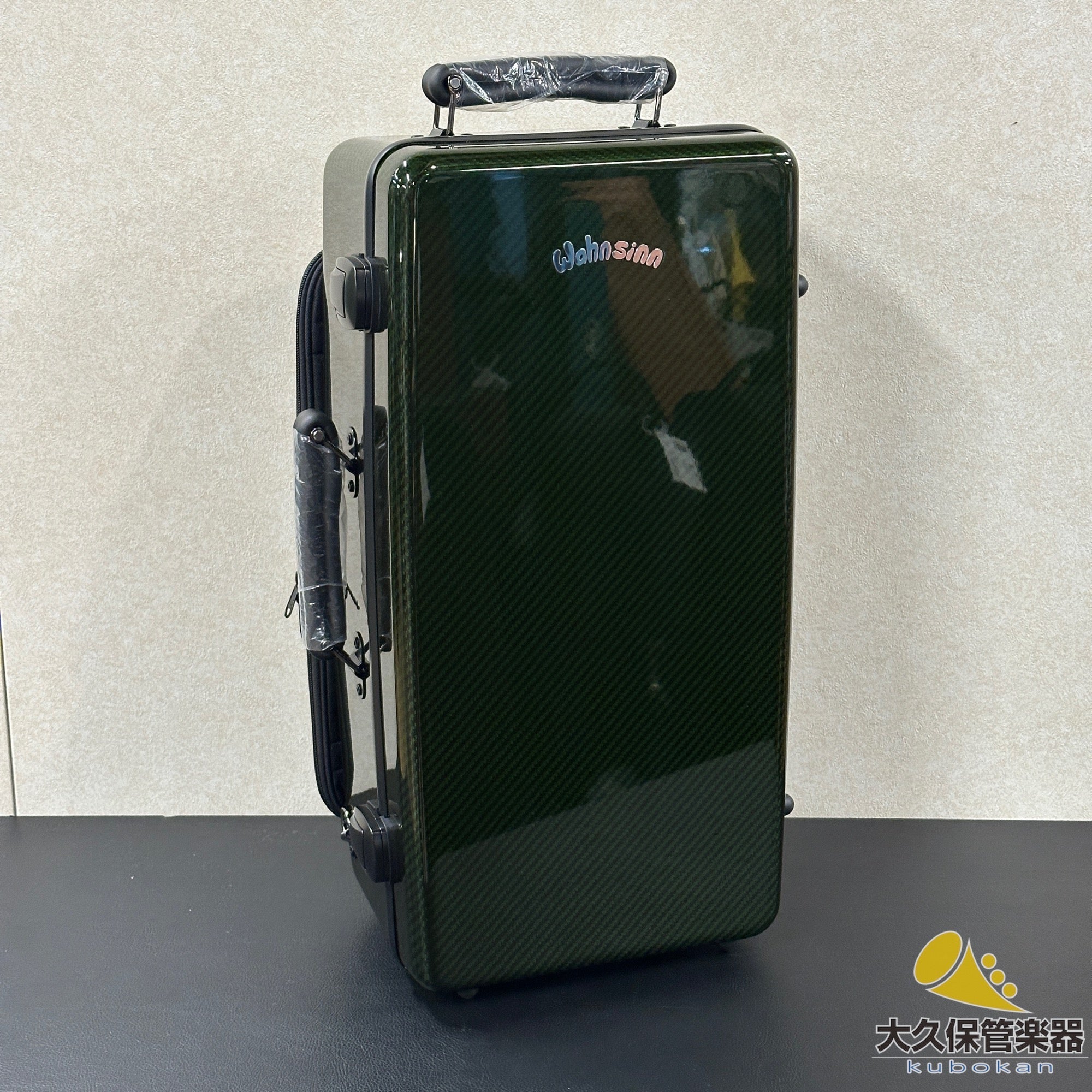 Wahnsinn Case【トランペット・トリプル】3Kナチュラルカーボン/グリーン - TC楽器 - TCGAKKI