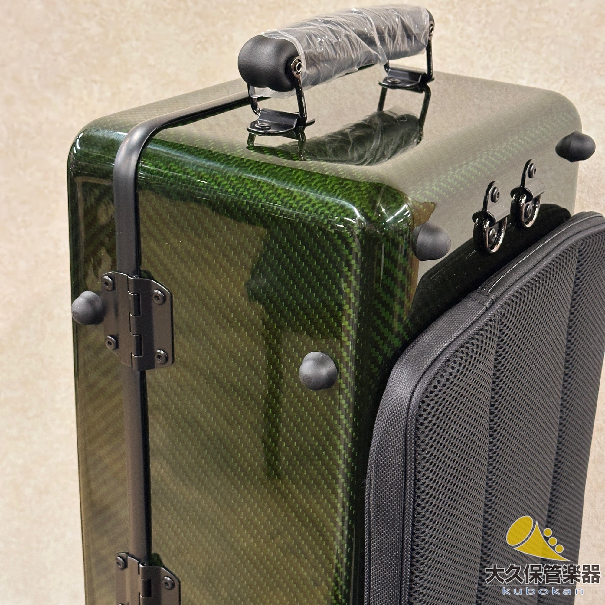 Wahnsinn Case【トランペット・トリプル】3Kナチュラルカーボン/グリーン - TC楽器 - TCGAKKI