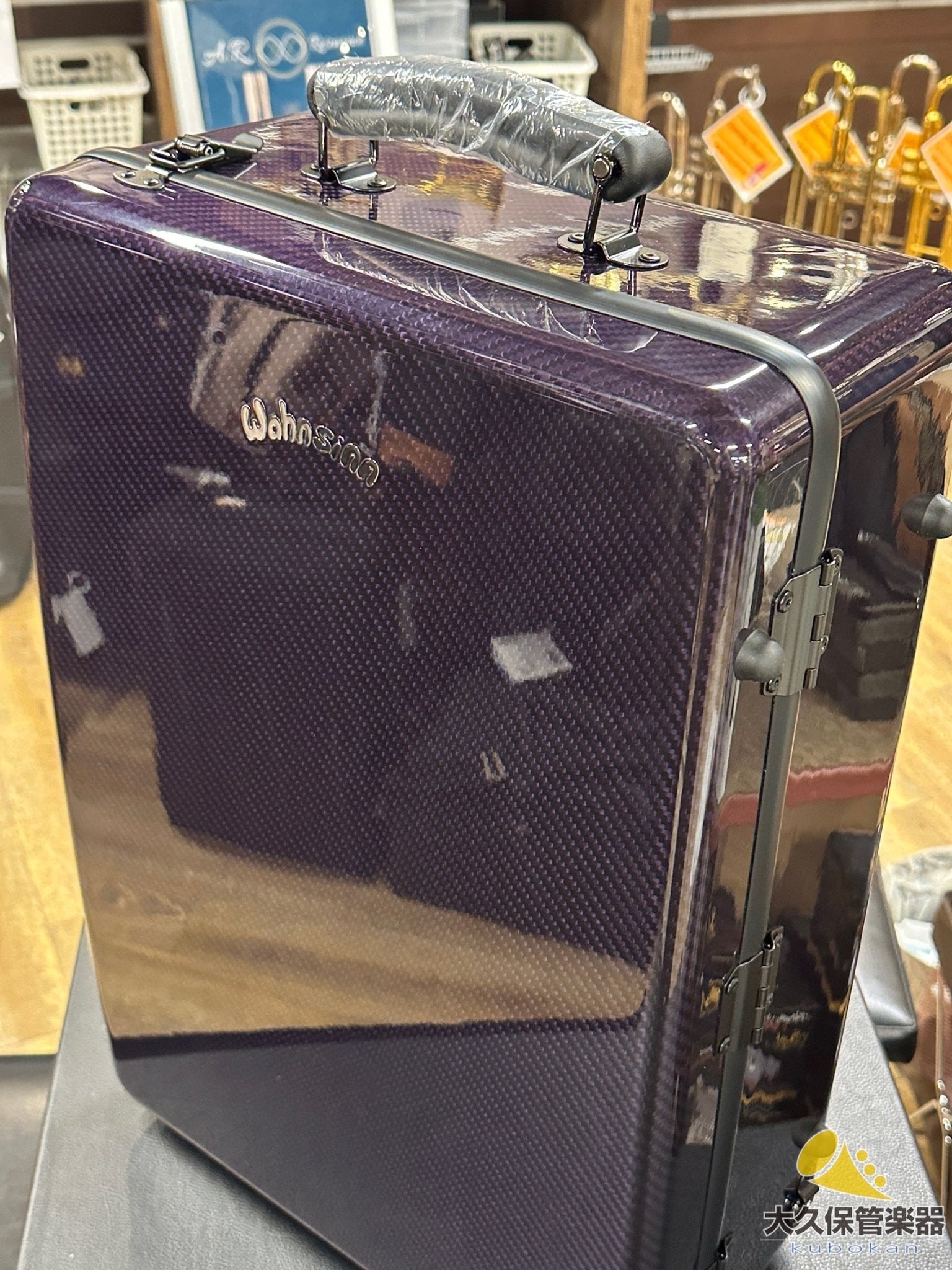 Wahnsinn Case【トランペット・クアッド】3Kナチュラルカーボン/ダークパープル - TC楽器 - TCGAKKI