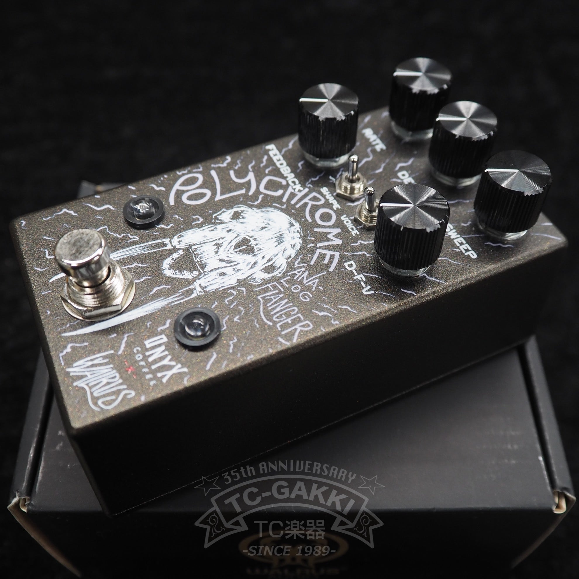 WALRUS AUDIO POLYCHROME Flanger Onyx Edition - TC楽器 - TCGAKKI