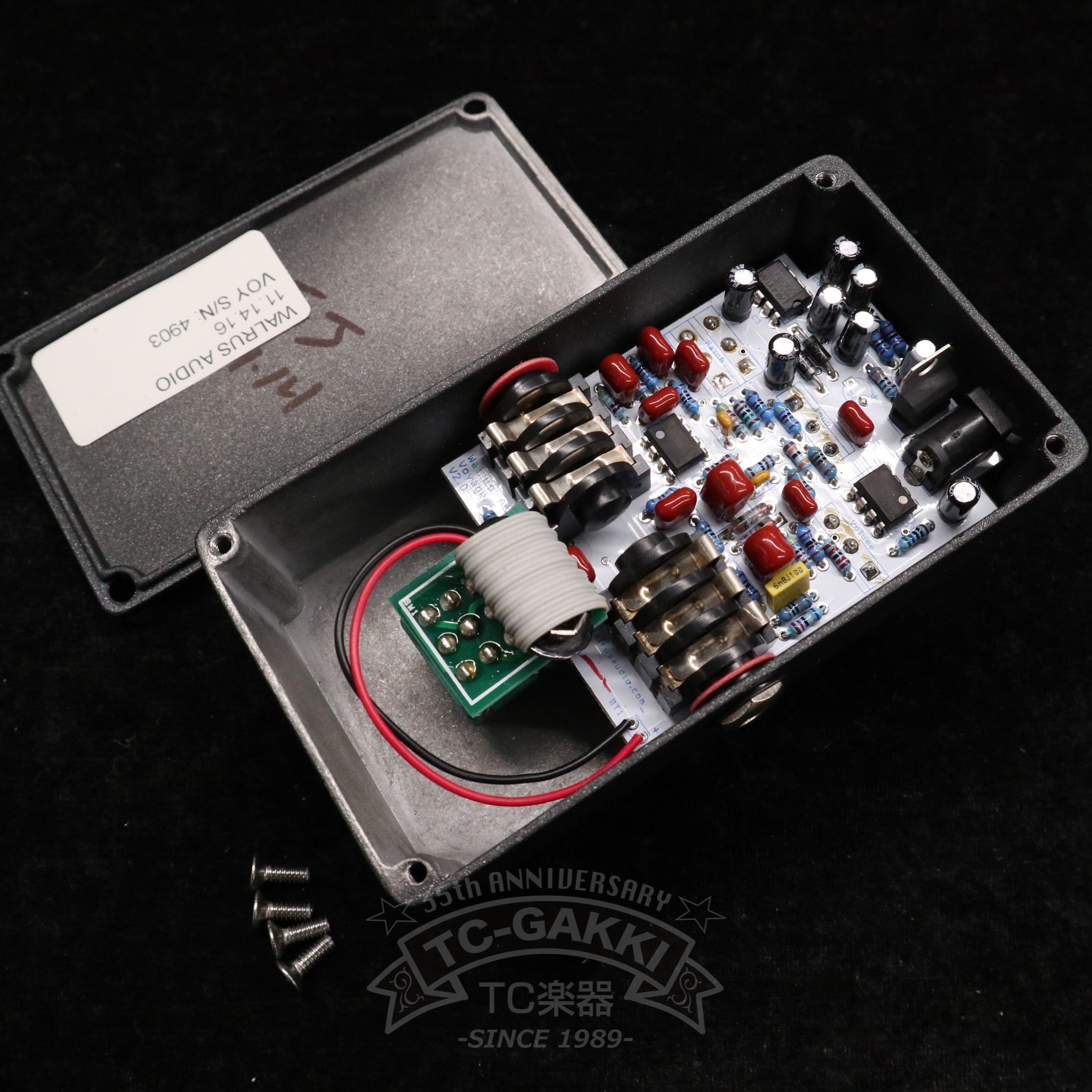 WALRUS AUDIO VOYAGER “Black Friday Frosted Charcoal Limited Edition” - TC楽器 - TCGAKKI