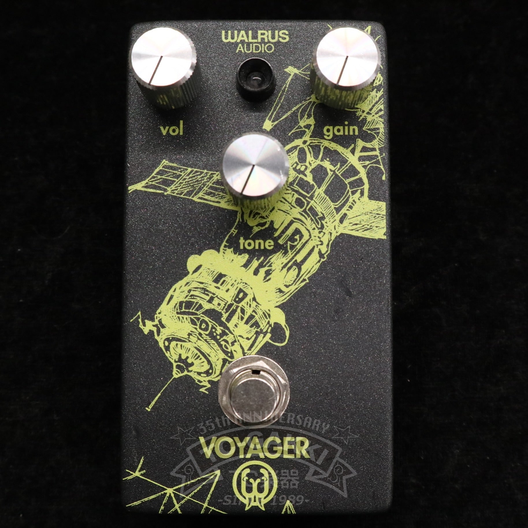 WALRUS AUDIO VOYAGER “Black Friday Frosted Charcoal Limited Edition” - TC楽器 - TCGAKKI