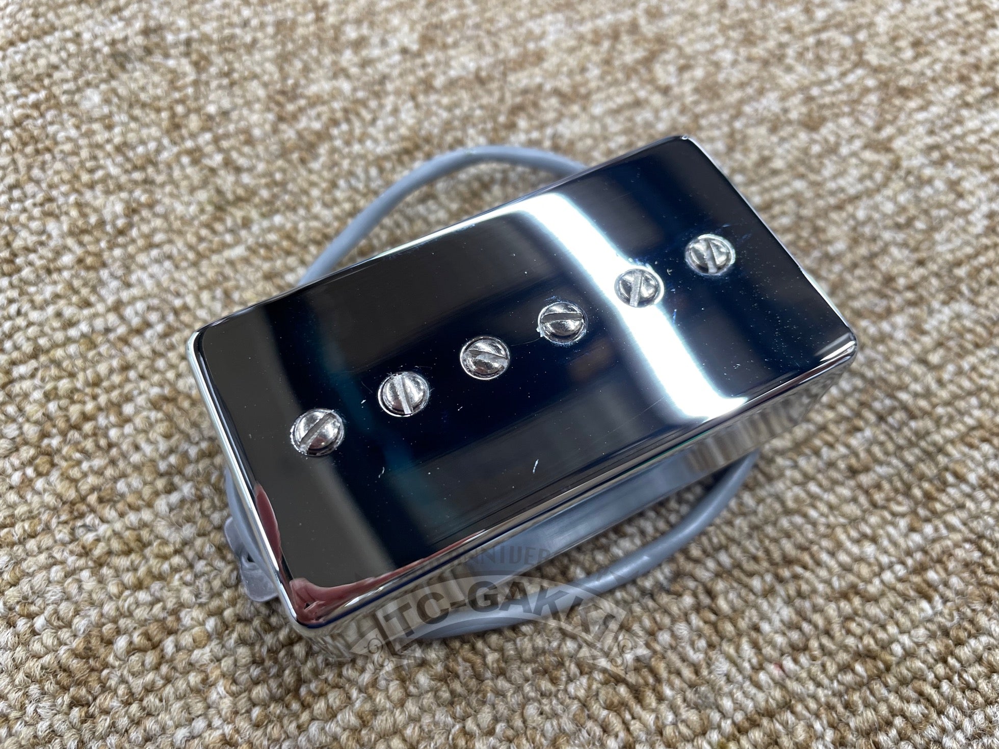 WPU900C Convertible P - 90 Pickup In Humbucker Case Chrome - TC楽器 - TCGAKKI