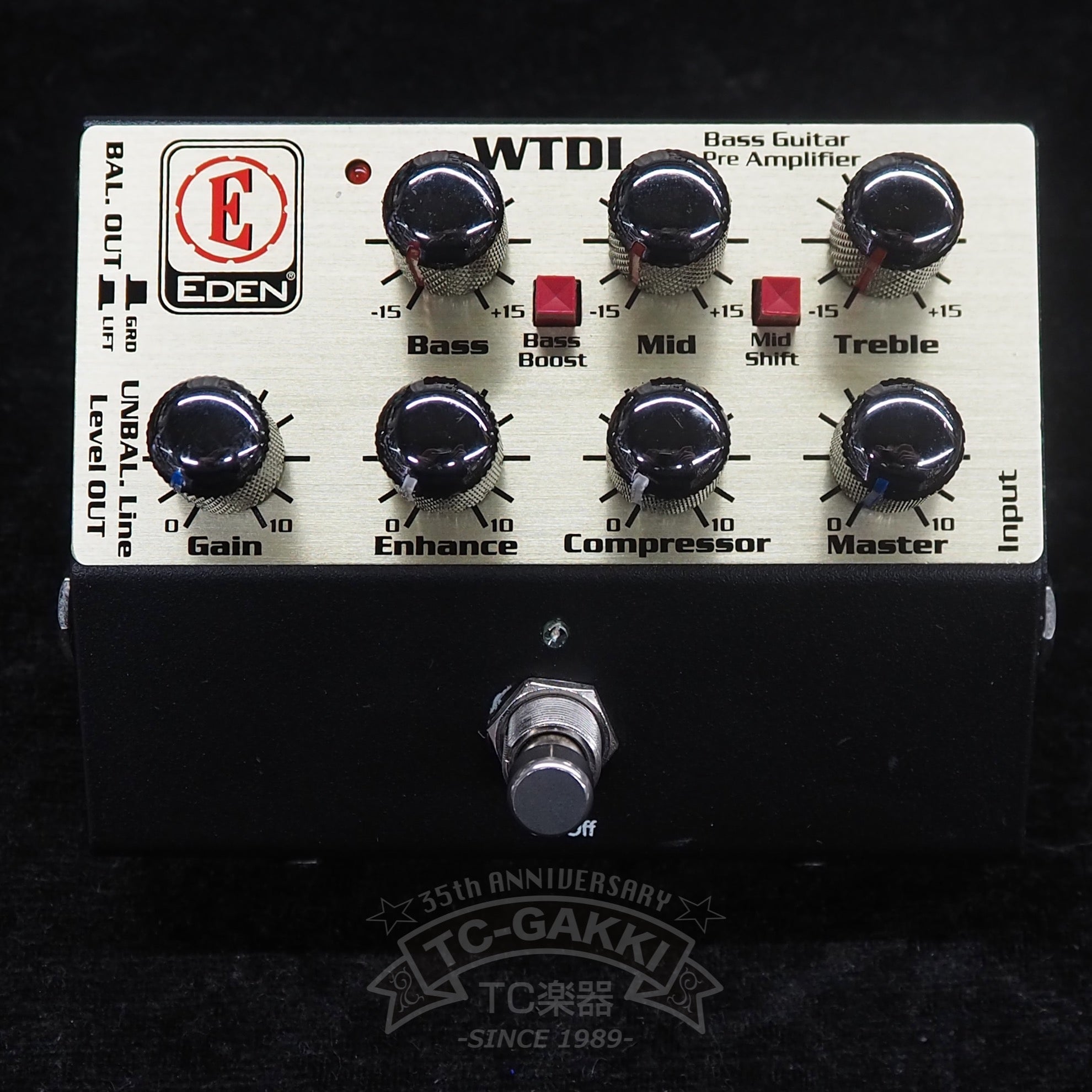 WTDI Bass Guitar Pre Amplifier - TC楽器 - TCGAKKI