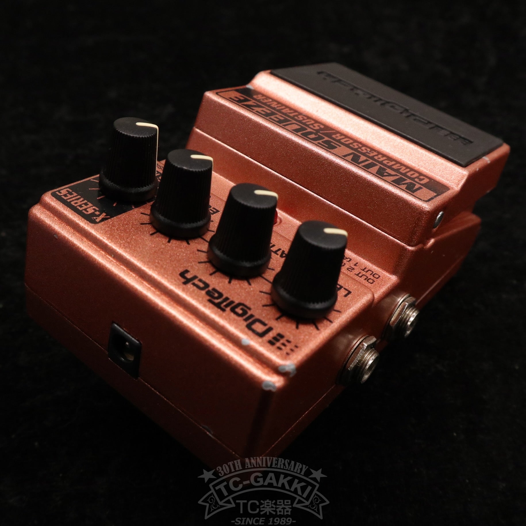 “X - SERIES” MAIN SQUEEZE COMPRESSOR/SUSTAINER - TC楽器 - TCGAKKI