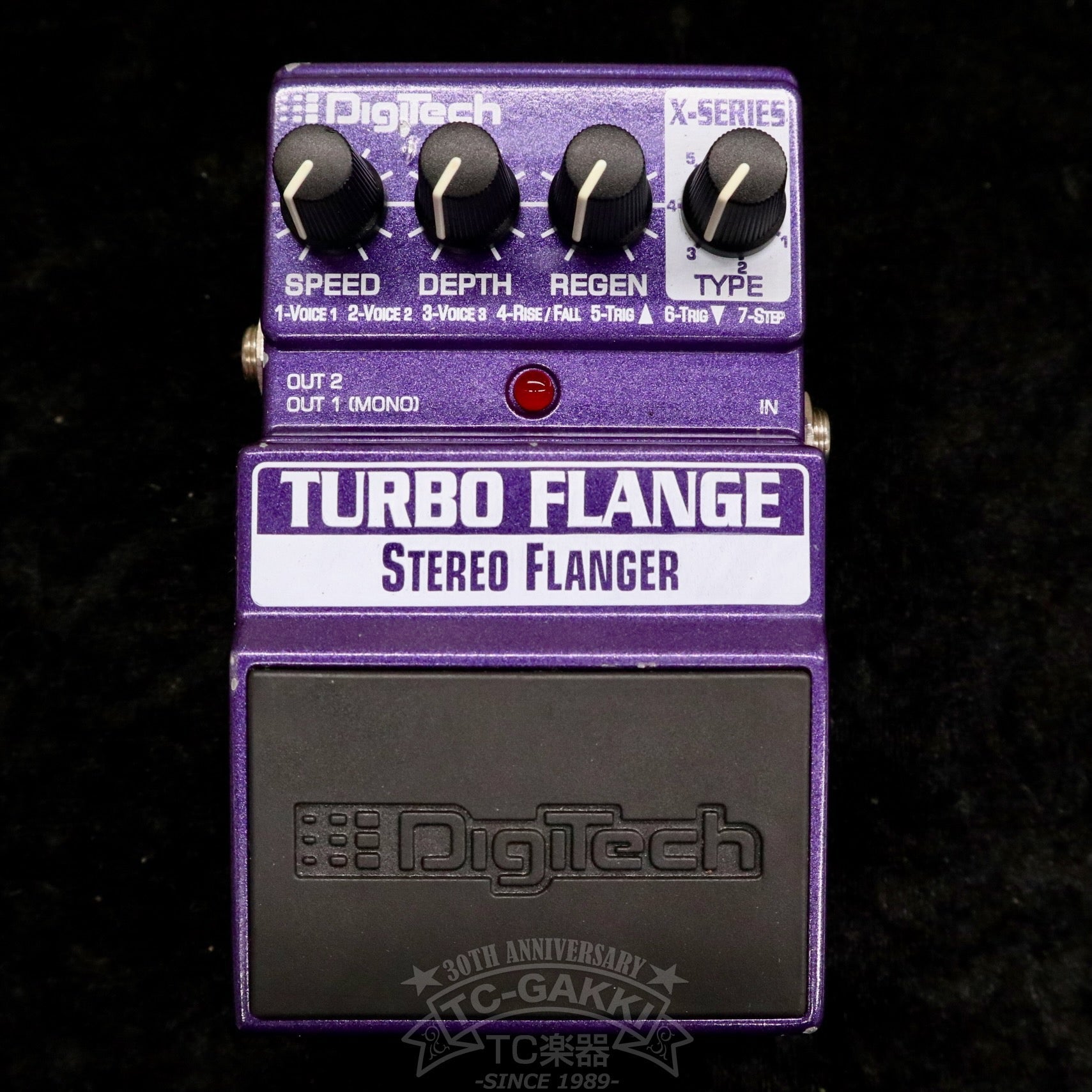 "X - SERIES" XTF TURBO FLANGE STEREO FLANGER - TC楽器 - TCGAKKI