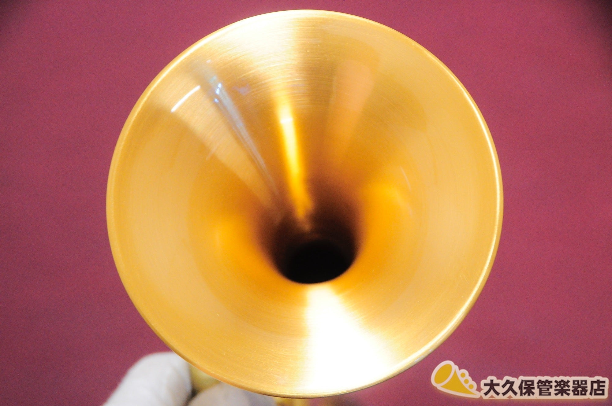 クイーン・ブラス “ZORRO”MODEL II Satin Lacquer Red Brass Bell (新品) - TC楽器 - TCGAKKI