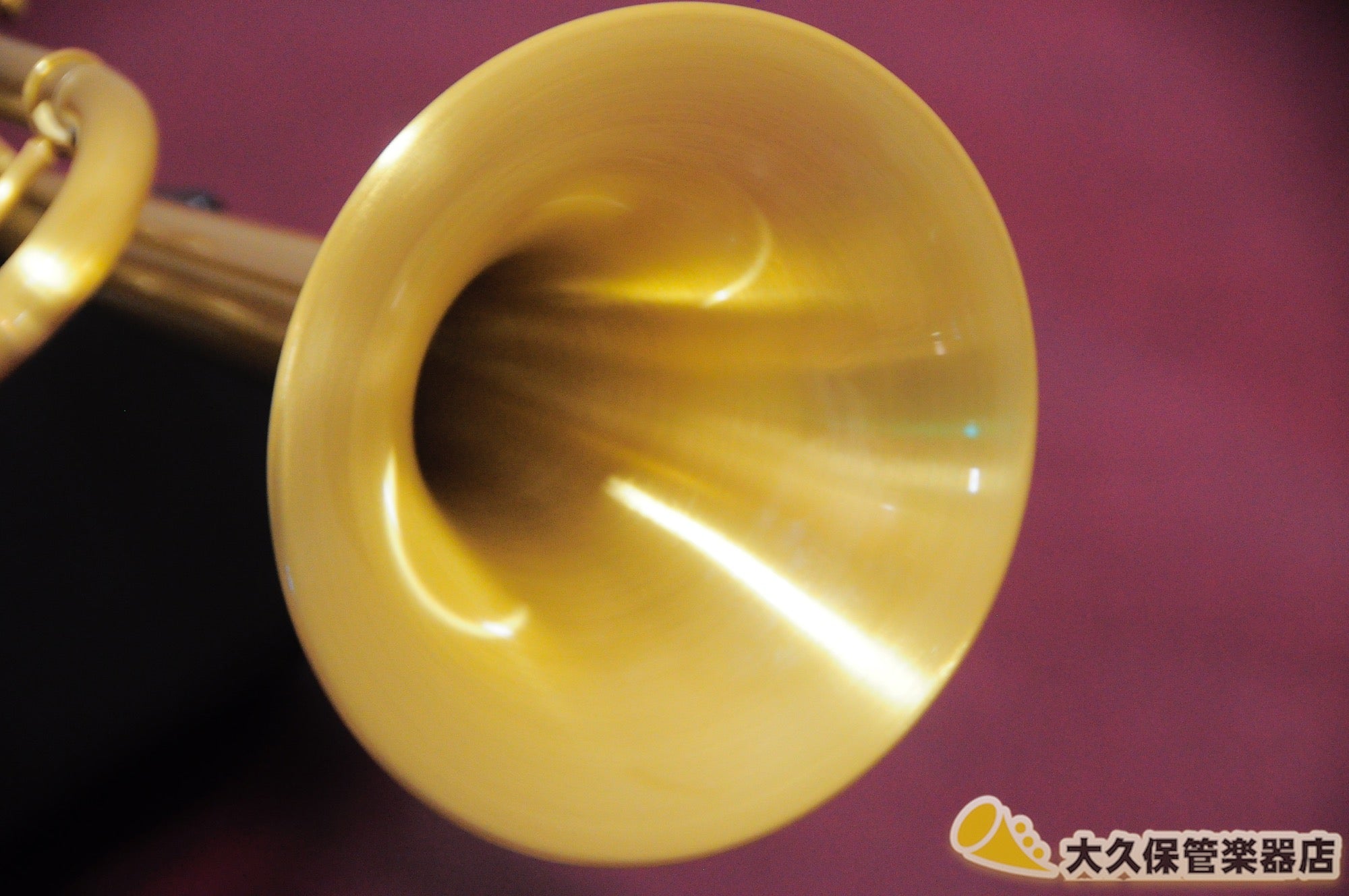 クイーン・ブラス “ZORRO”MODEL II Satin Lacquer Yellow Brass Bell (新品) - TC楽器 - TCGAKKI