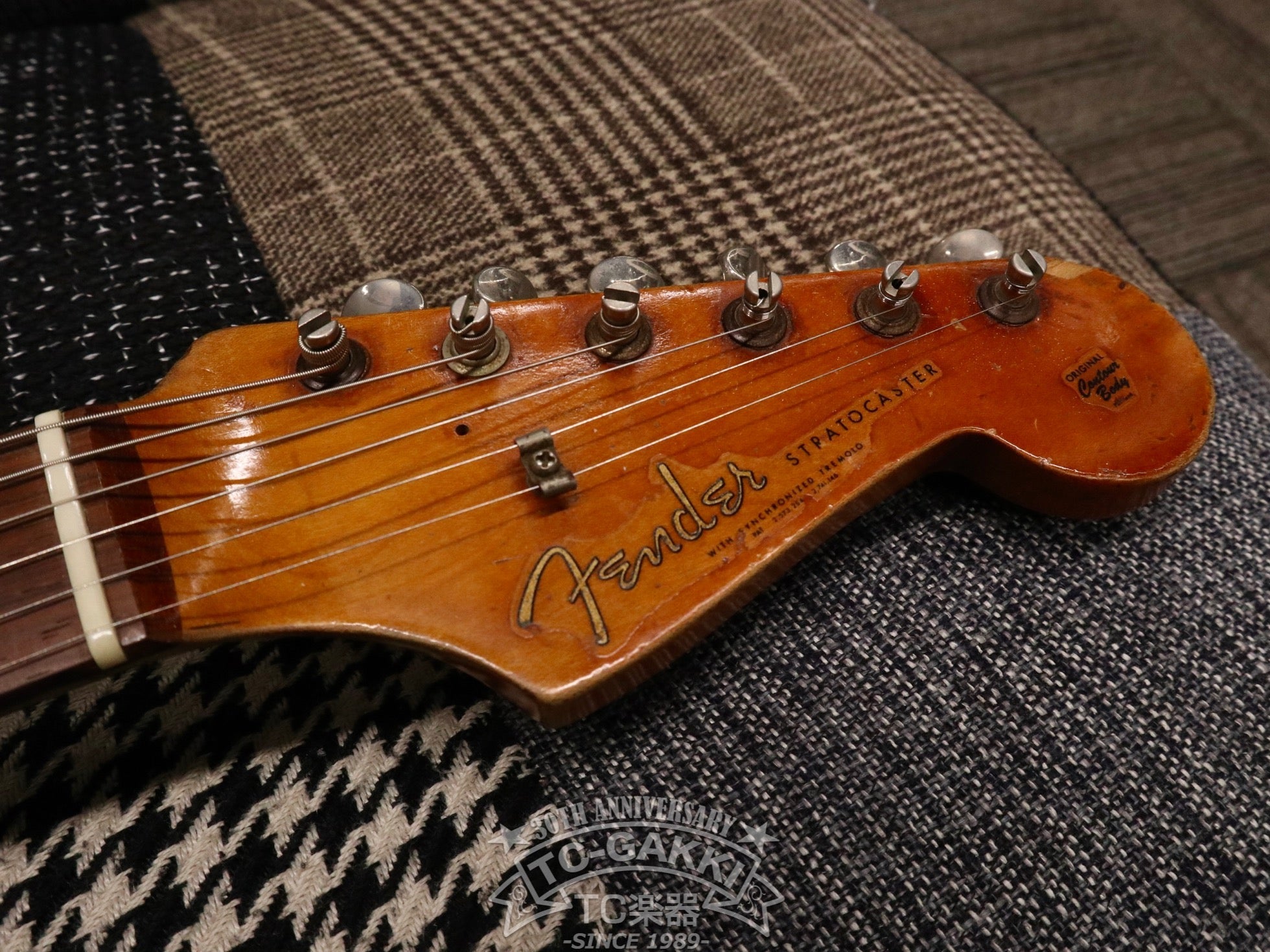 1961-1962 STRATOCASTER "Slab Board" - TC楽器 - TCGAKKI