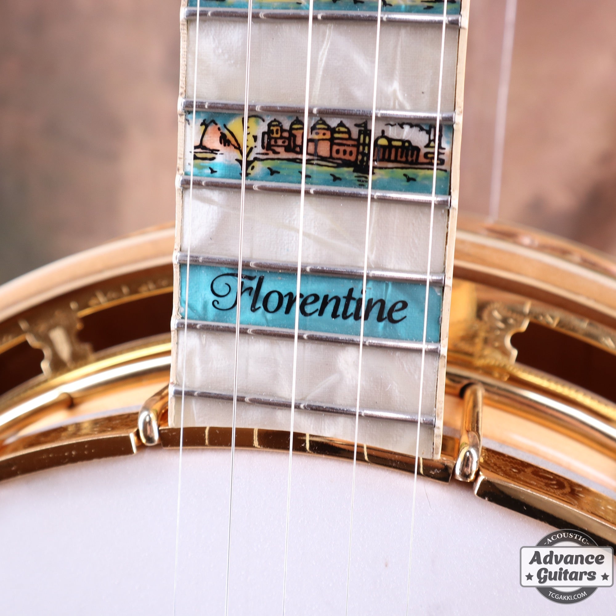 1970s Florentine 5st-Banjo