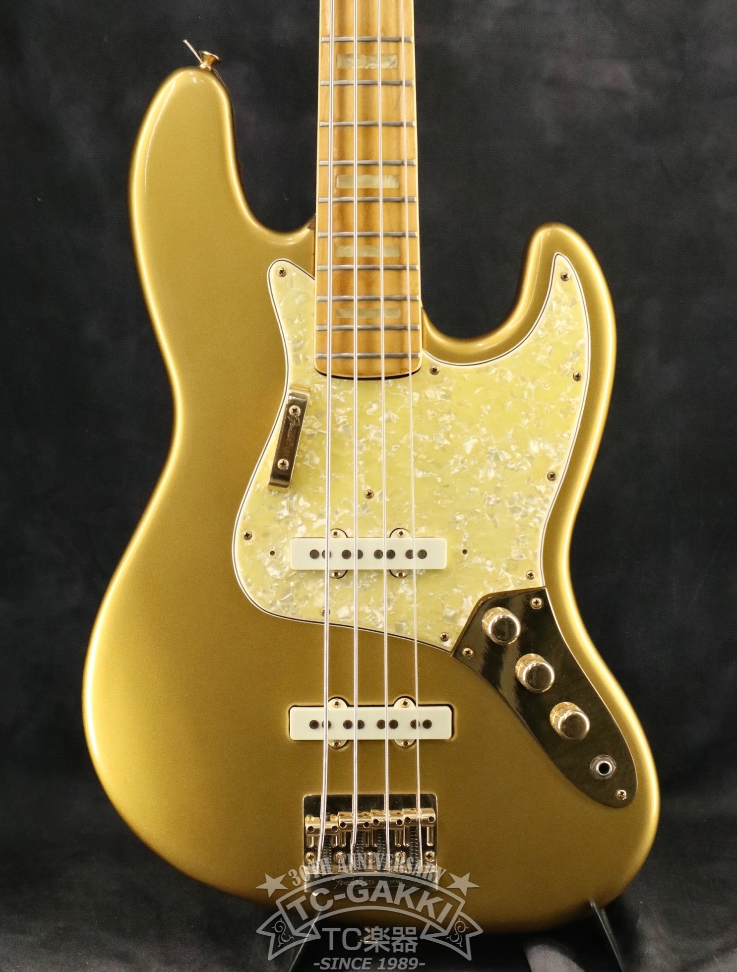 1981 Collector Series Gold Jazz Bass - TC楽器 - TCGAKKI